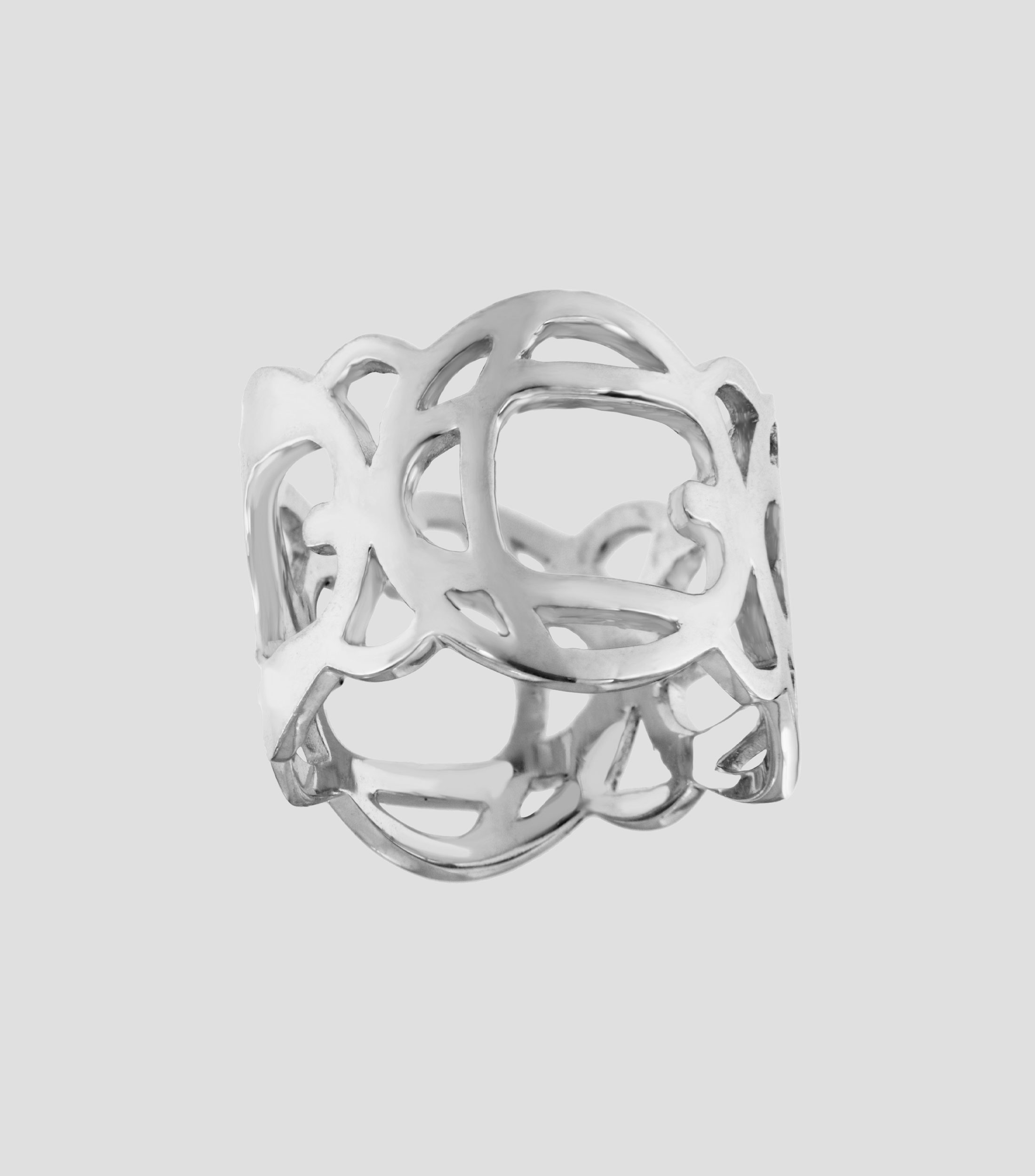 Anillo en plata .925 Origen Ondas Mujer