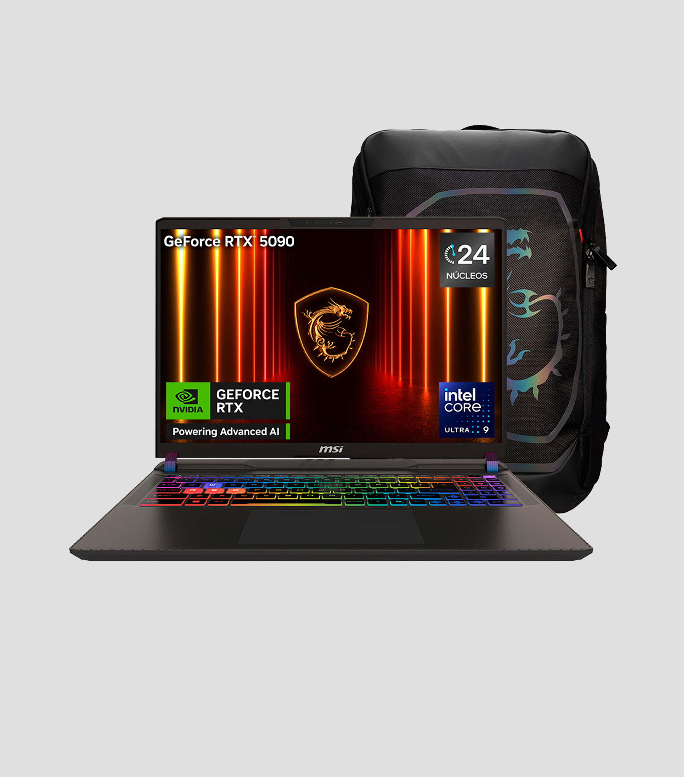Laptop Gaming Vector 16" Nvidia RTX 5090 Intel Core Ultra 9 64 GB RAM 2TB SSD