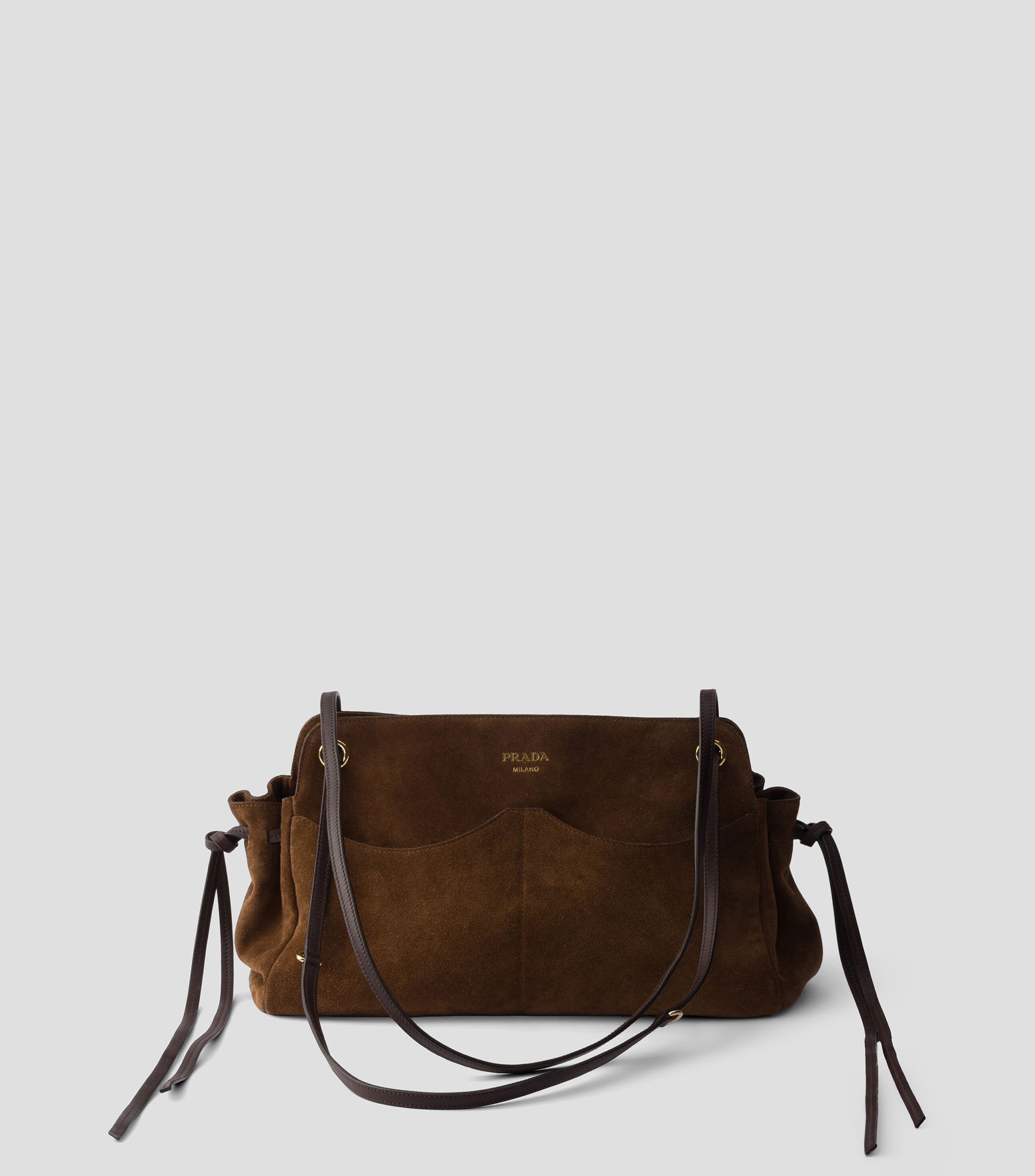 Bolsa Tote Café en Piel, Mujer