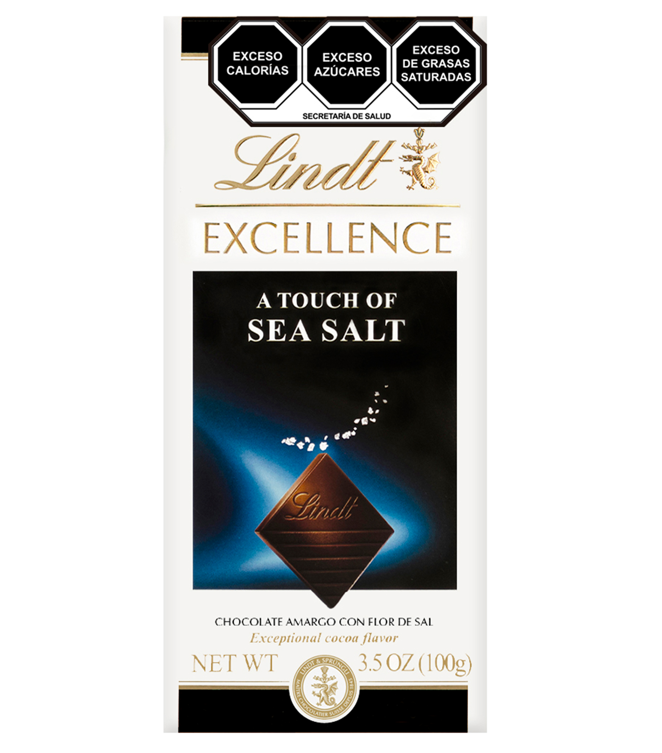 Chocolate Amargo Sea Salt, 100 g