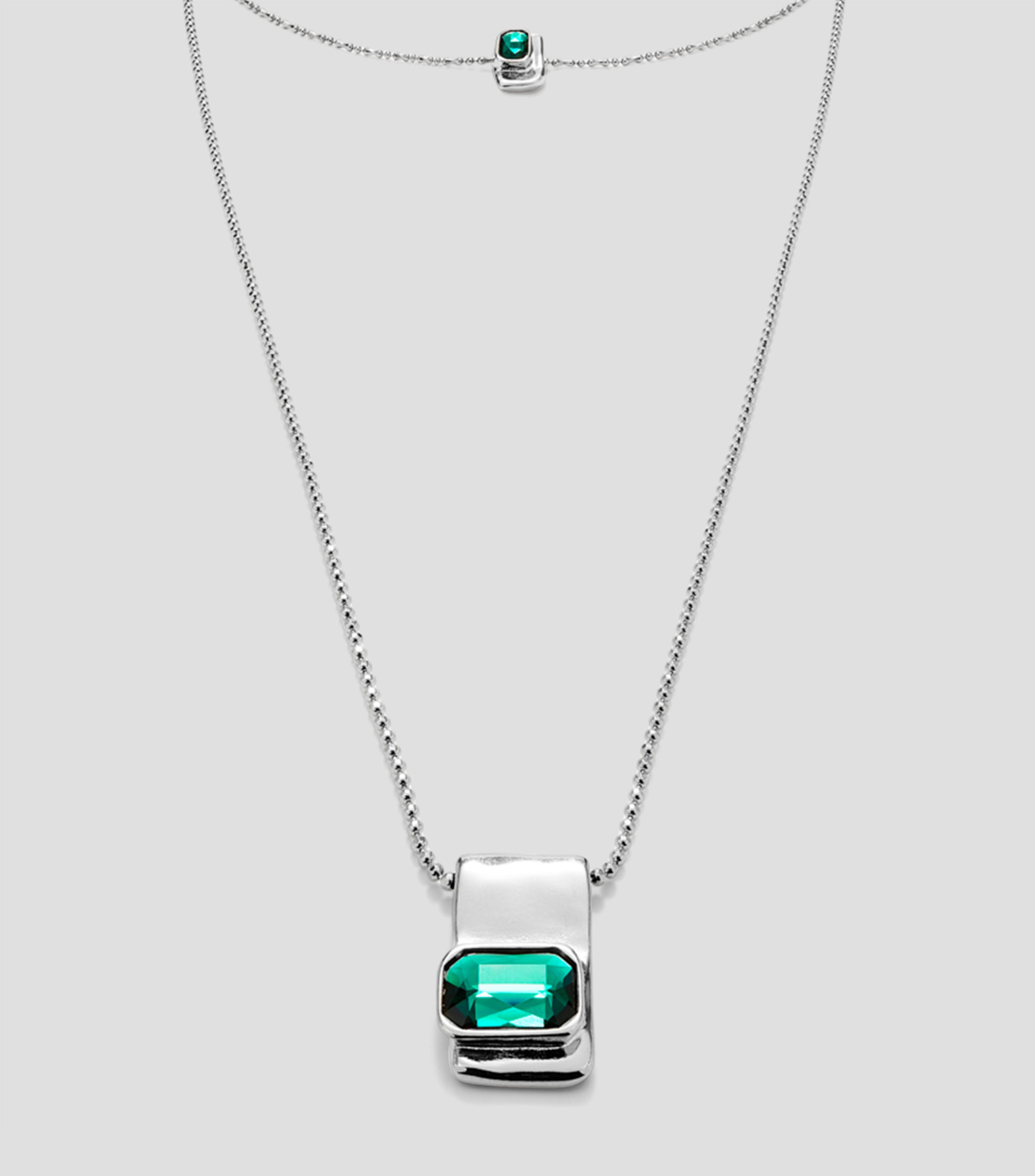 Cadena con cristal Mujer