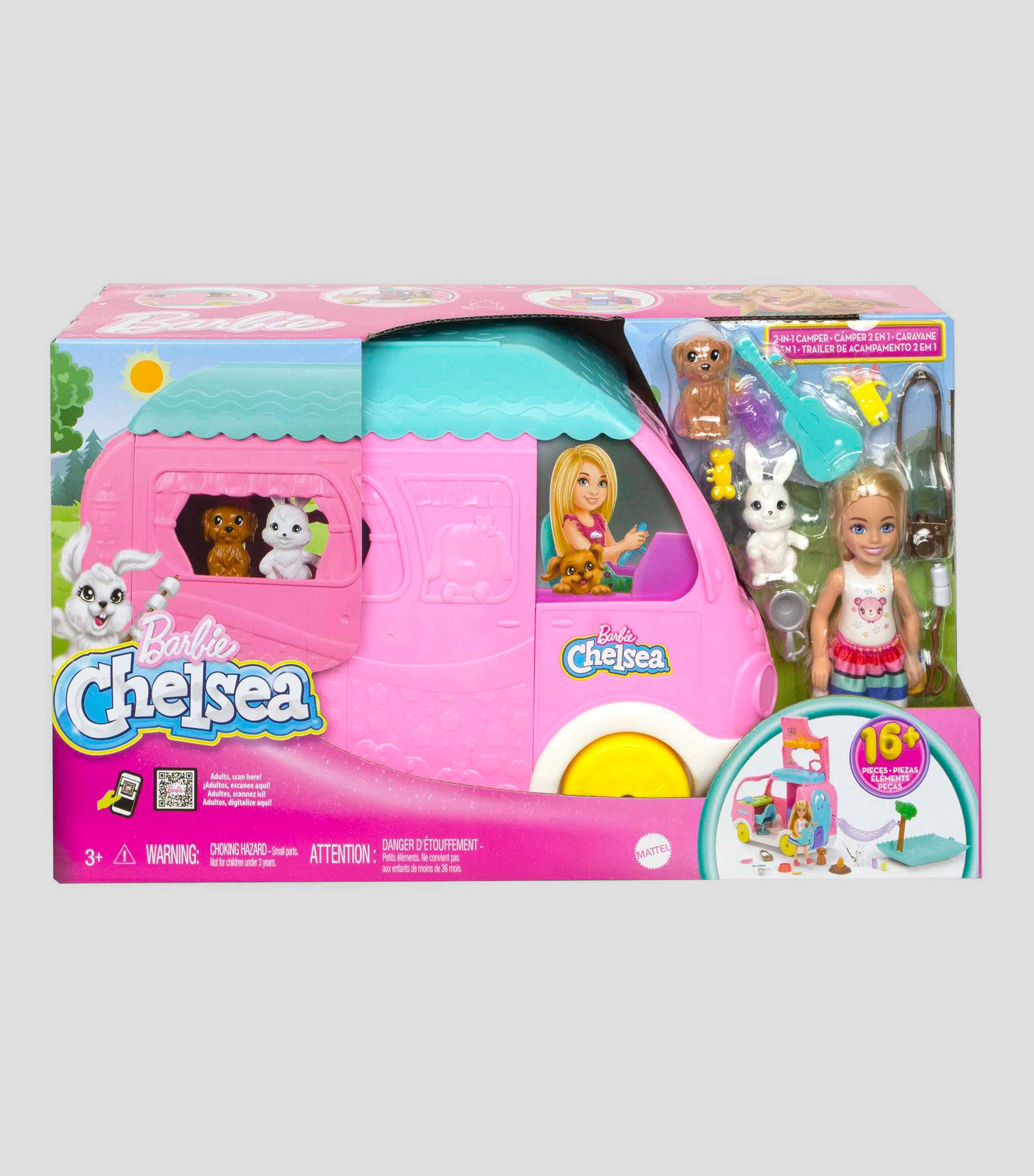 Set de Juego Barbie Chelsea Nuevo Camper