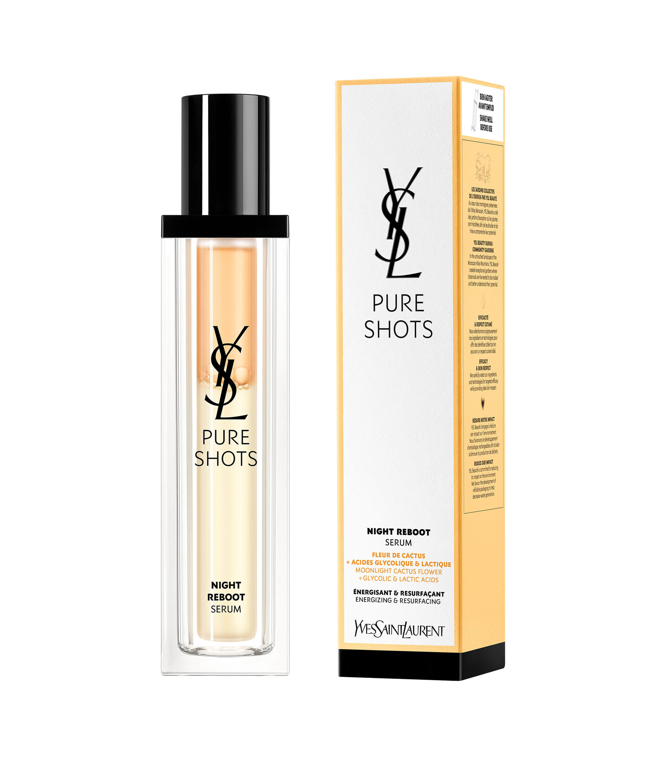 Suero Antiedad Hidratante Pure Shots Night Reboot, 50 ml