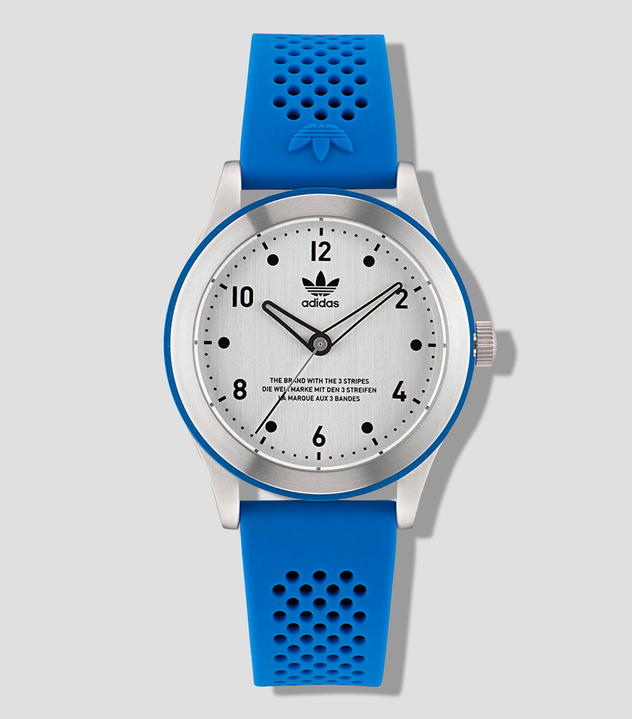 Adidas Reloj Unisex Code Three casual plateado El Palacio de Hierro