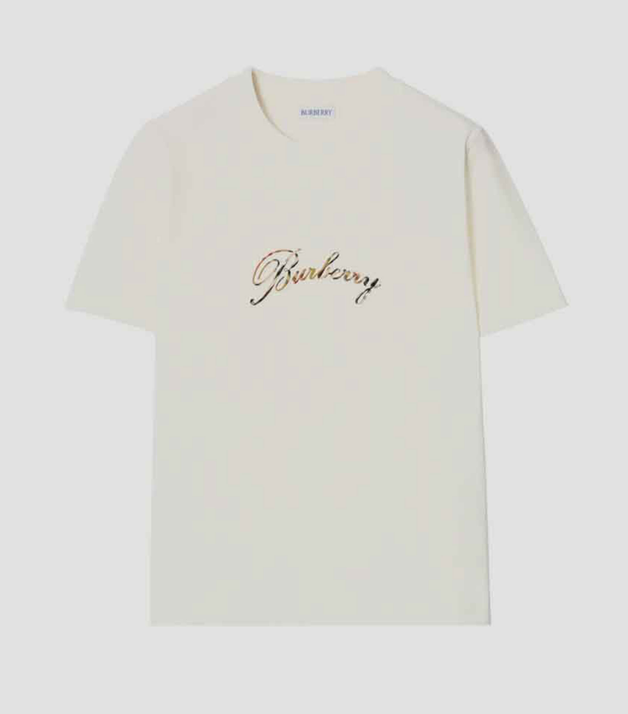 Playera en algodón con logotipo Mujer