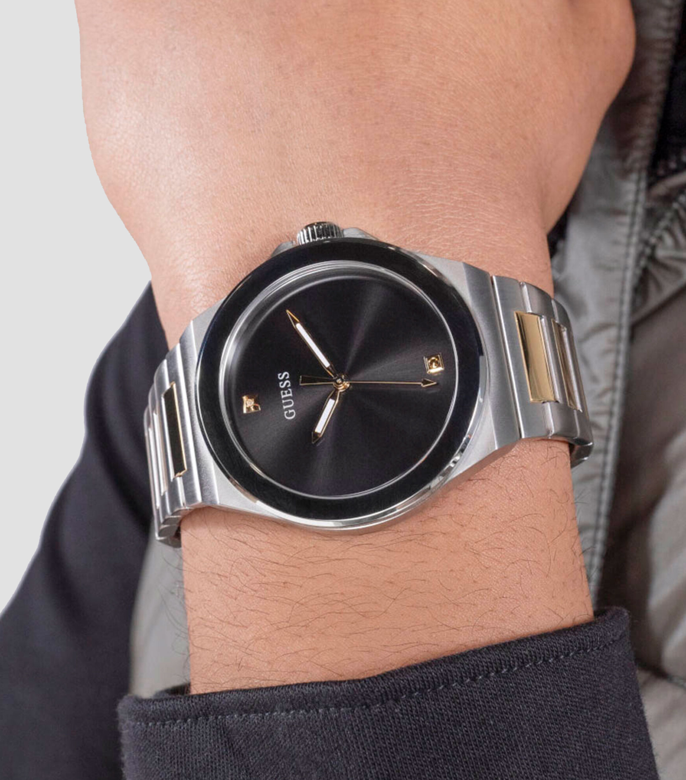 Reloj para Hombre Casual, Plateado
