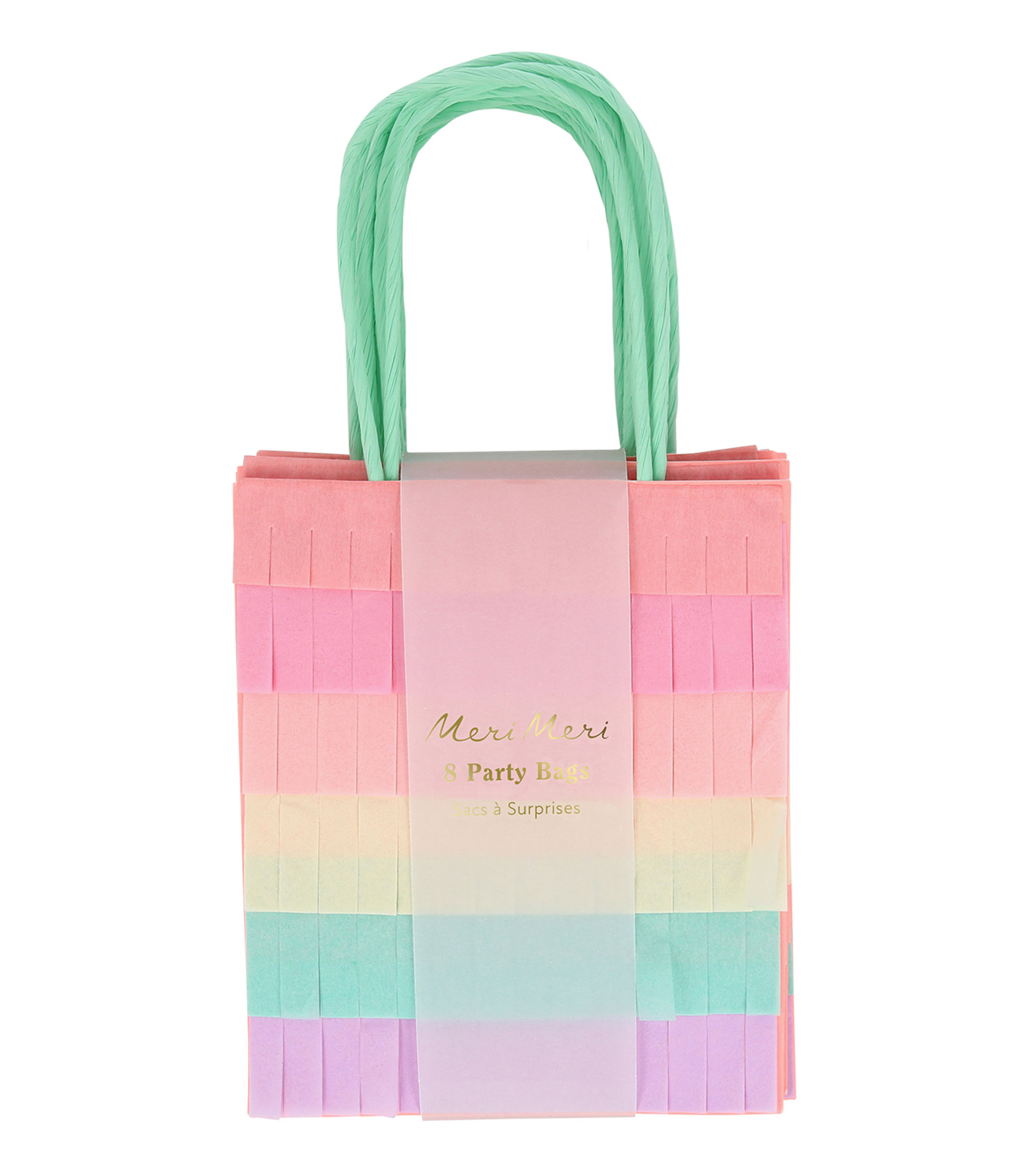 Set 8 bolsas para fiesta Meadow Unicorns Fringe