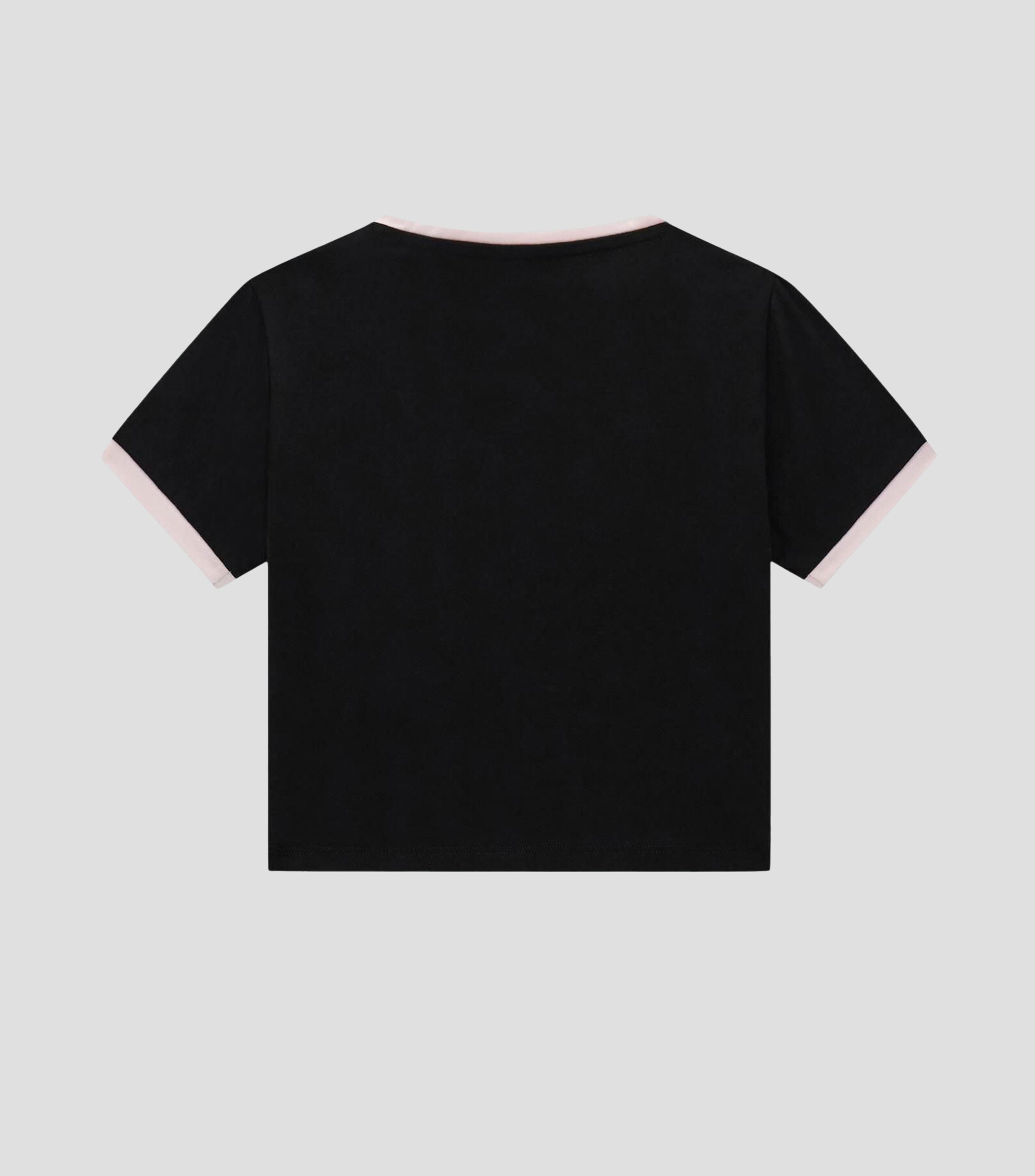 Playera cuello redondo manga corta estampada Niña