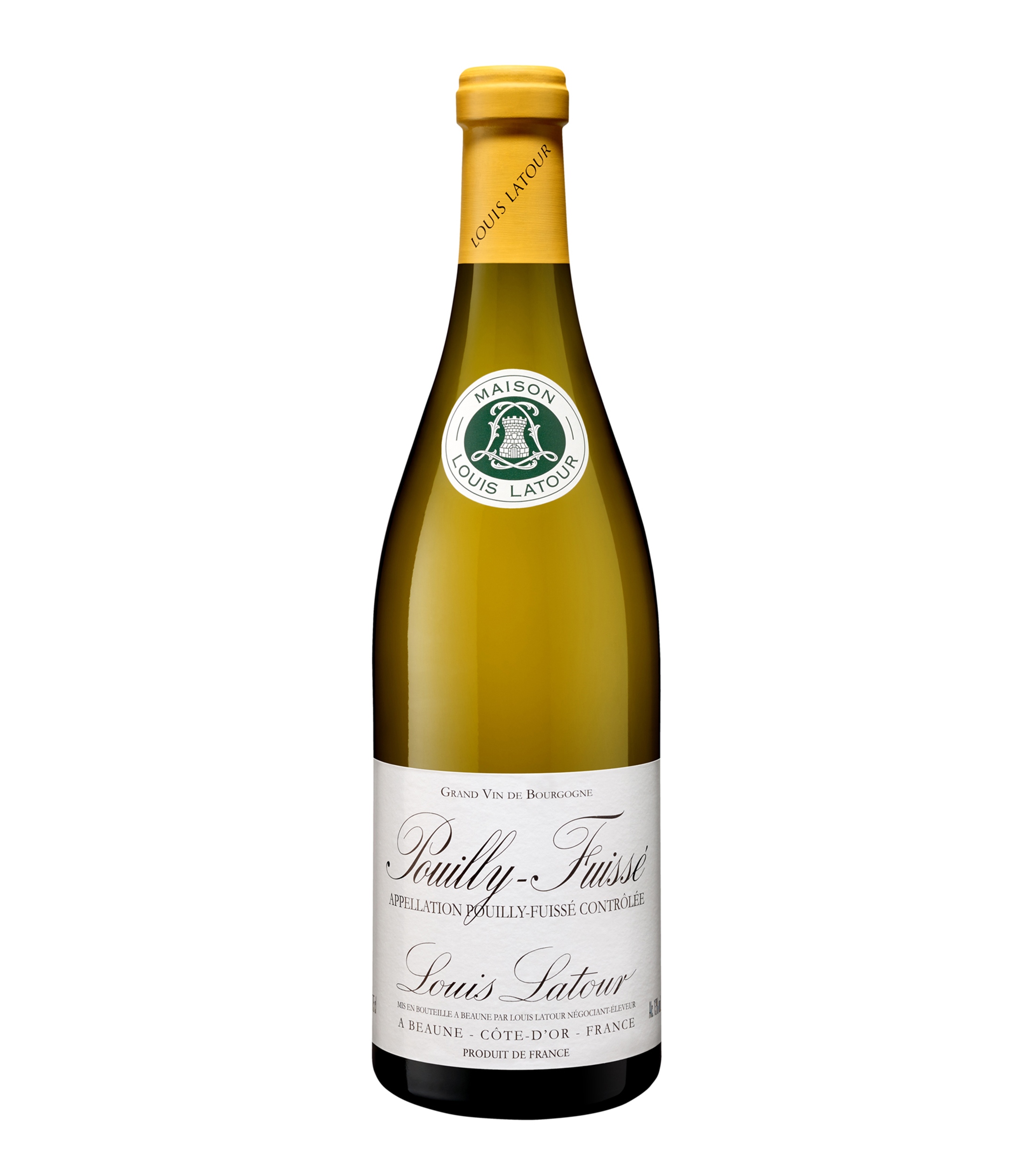 Vino Blanco Chardonnay Pouilly-Fuisse, Francia, 750 ml