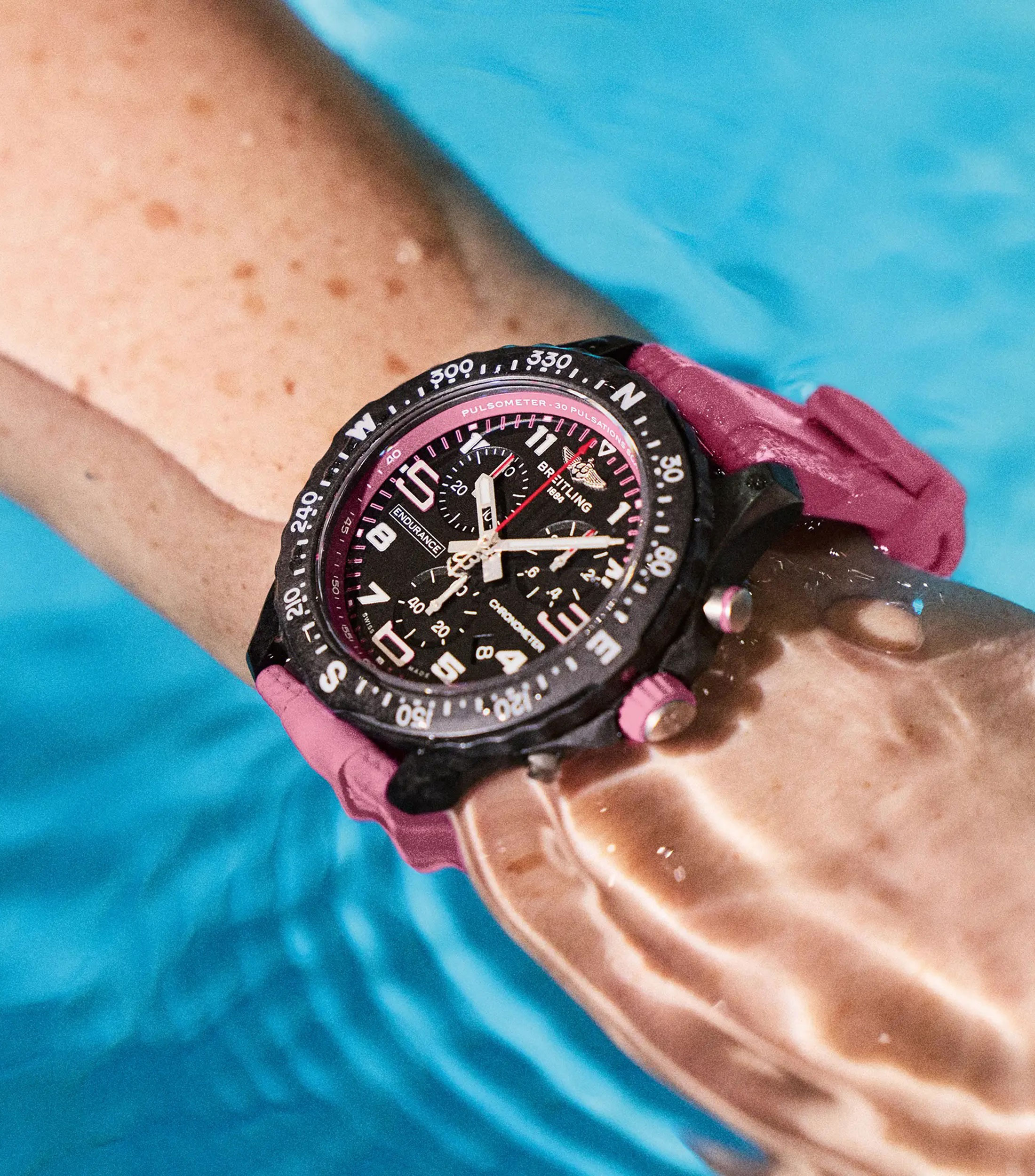 Reloj Unisex Professional Endurance Pro 38 casual negro