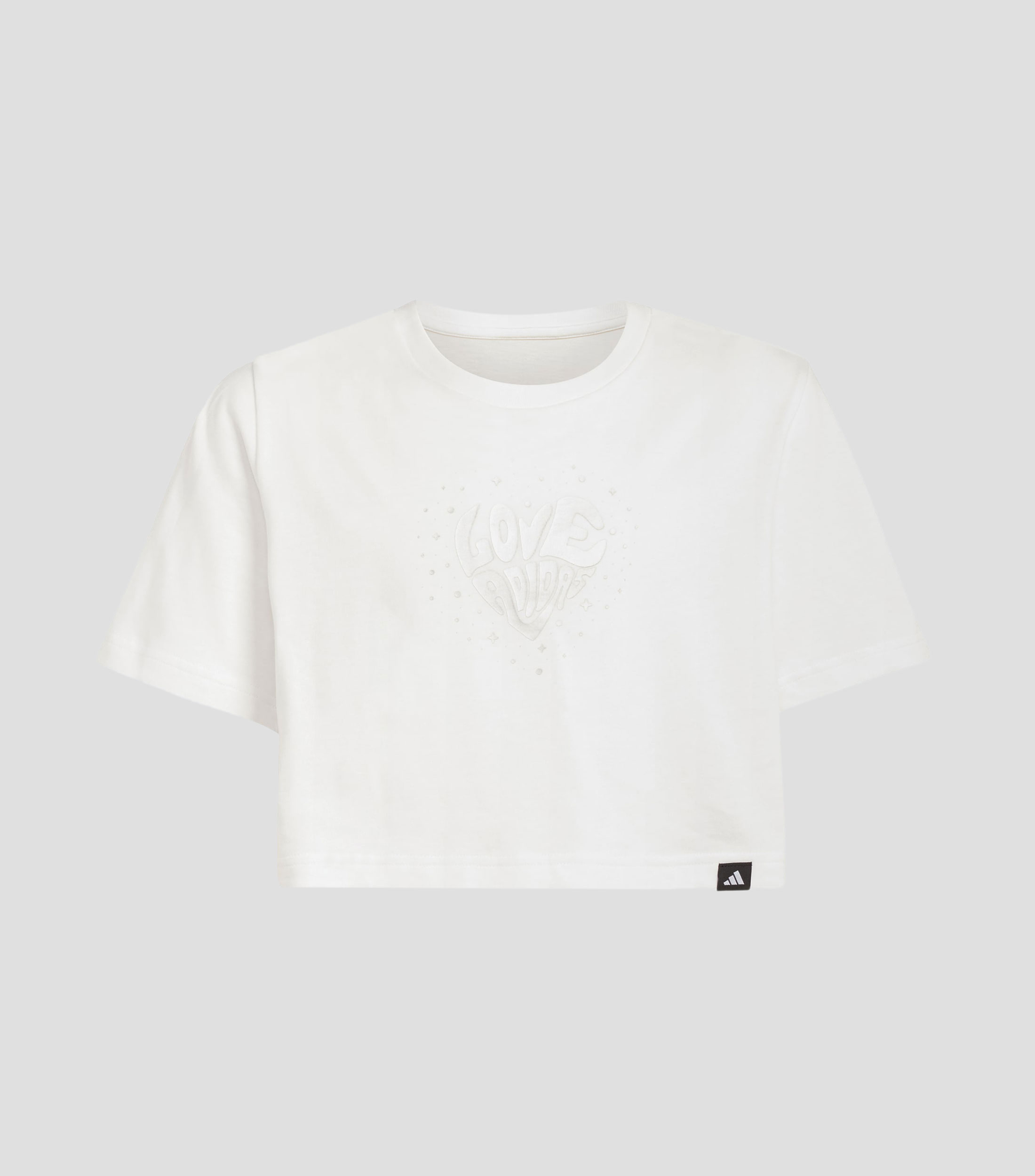 Playera cuello redondo manga corta Everyday Glam estampada Niña