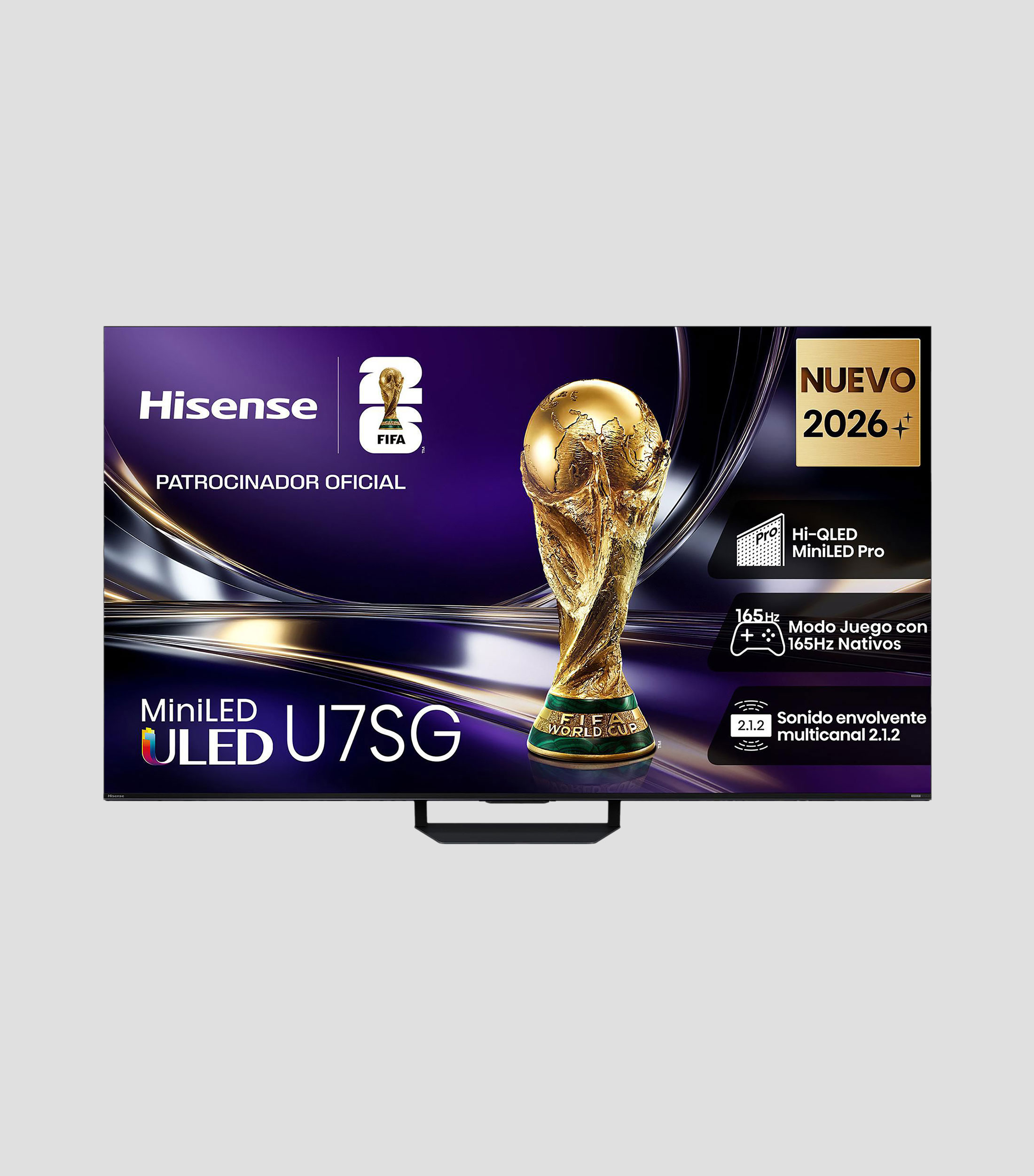 Pantalla 65 Pulgadas Plana MiniLED 4K 65U7SG Google
