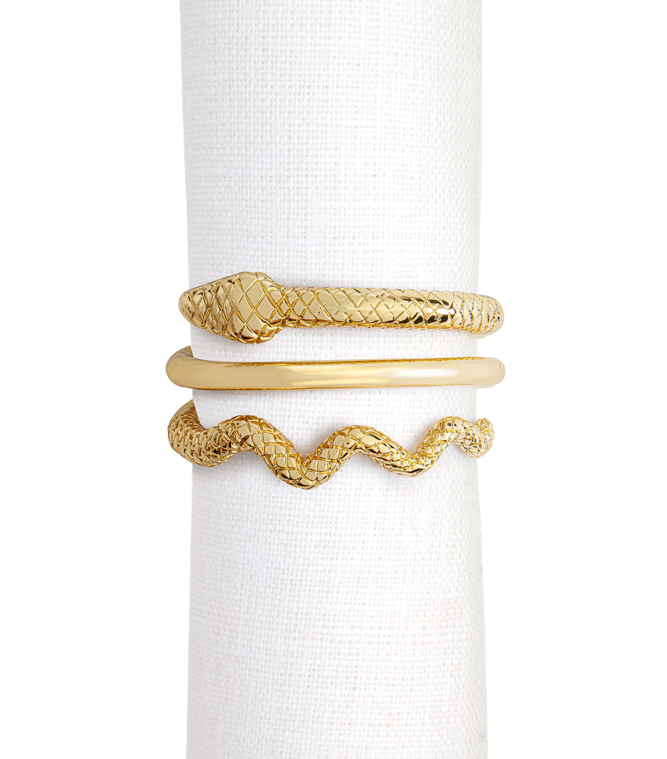 Set 4 Servilleteros Serpent