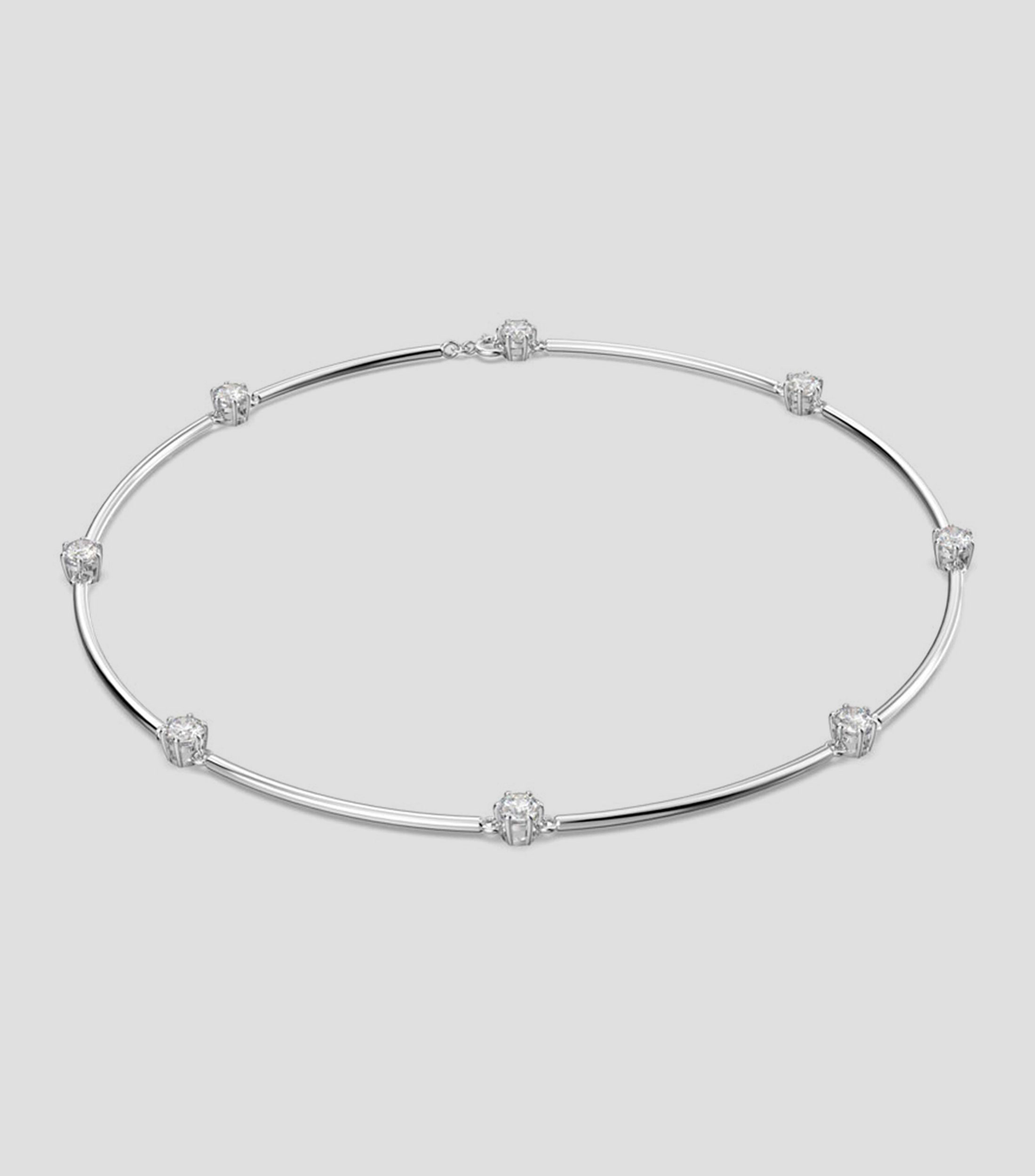 Belons Collar Para Mujer De Plata De Ley 925 Con Circonitas, Cadena Con Colgante Doble Estrella, Colgante De Estrella, Plata Esterlina Zirconia Cúbica, Circonia Cúbica
