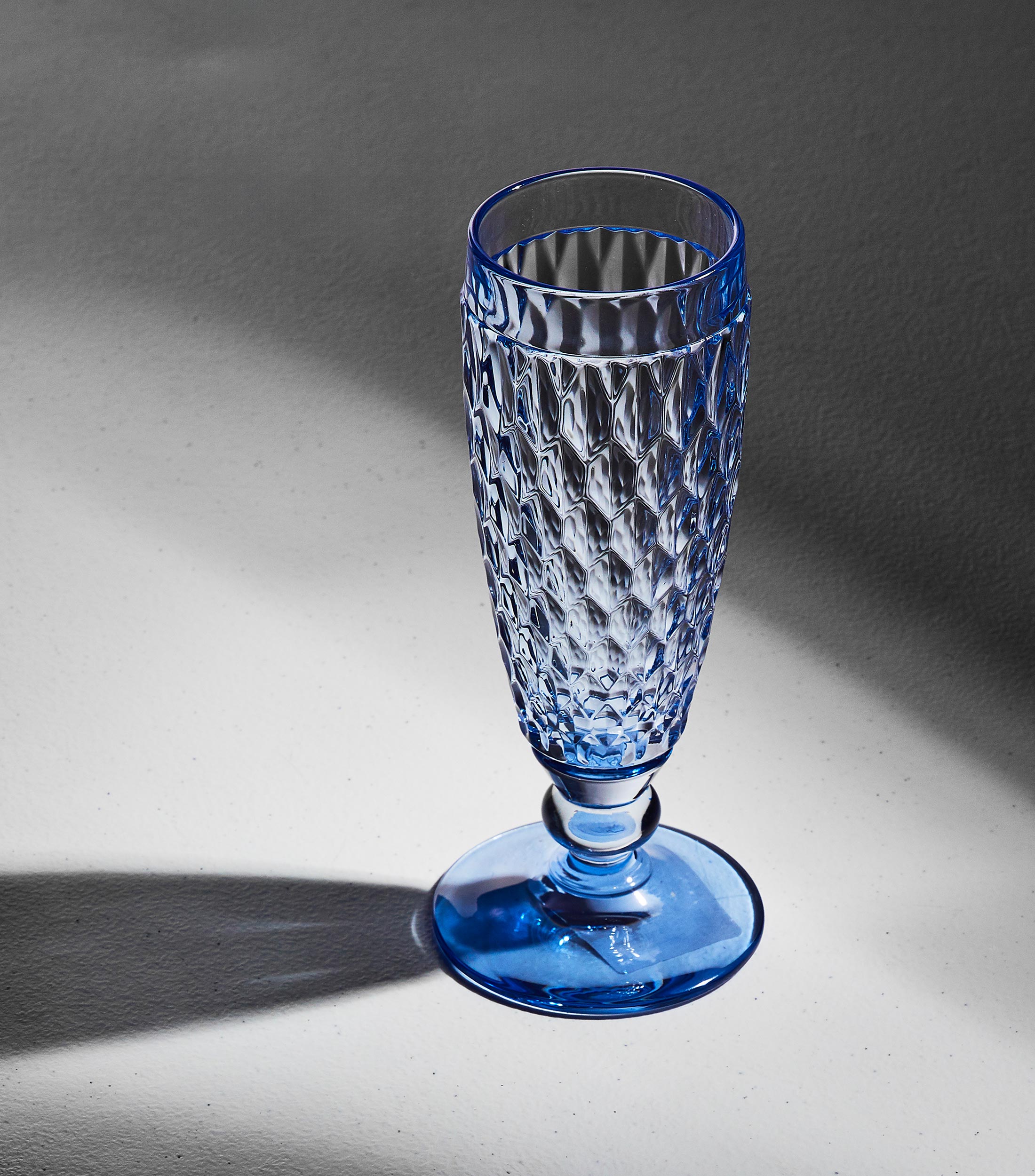 Copa para champagne Boston Azul