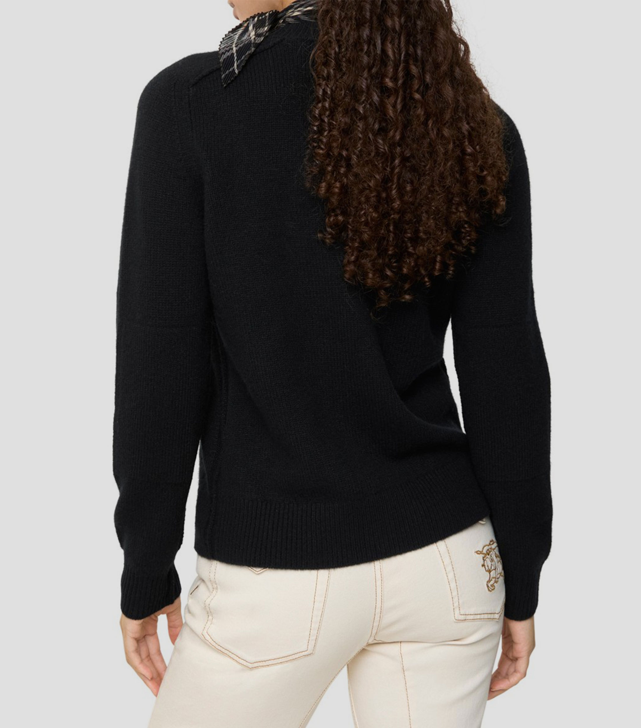 Suéter cuello redondo Mujer