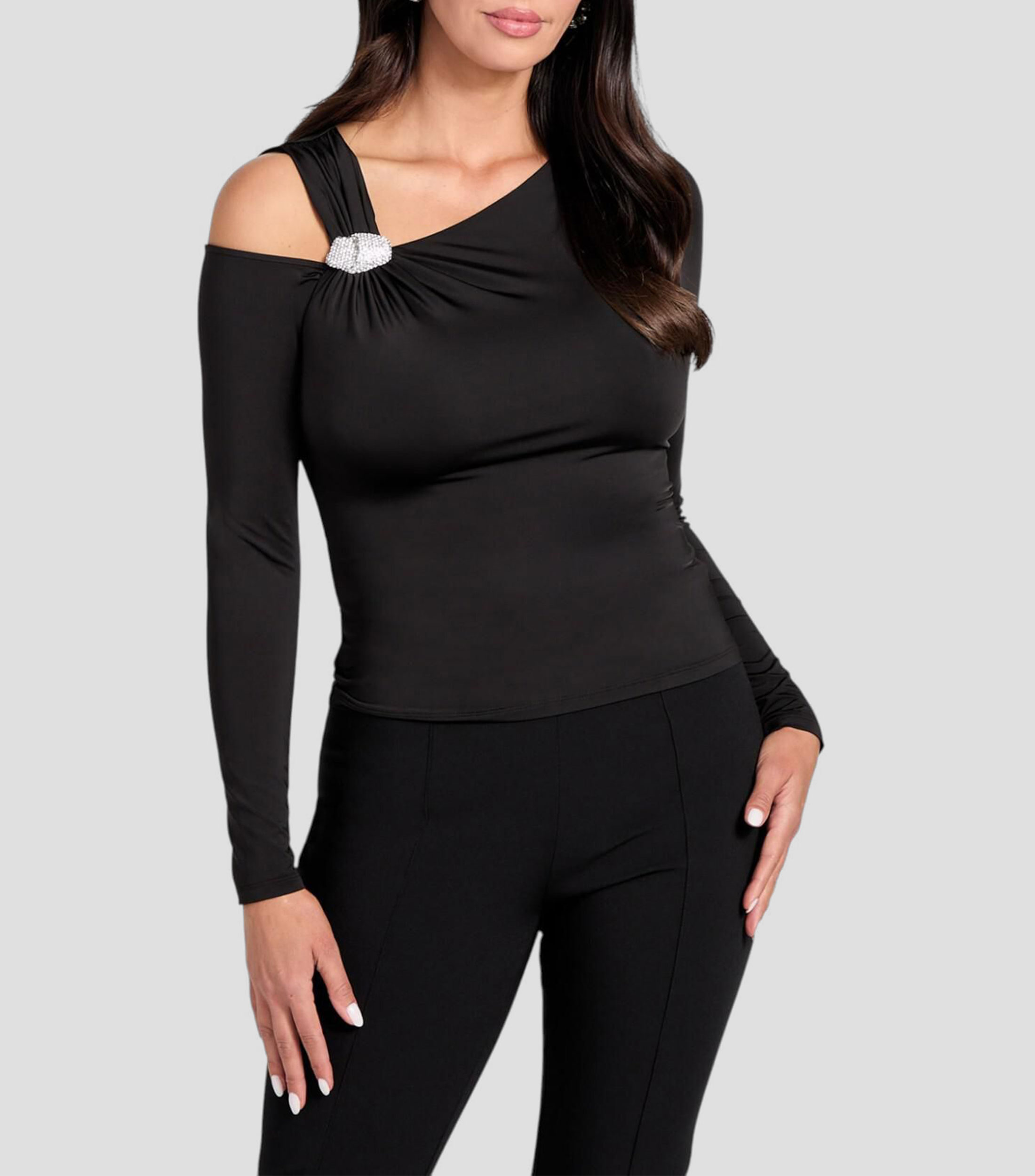 Top liso Mujer