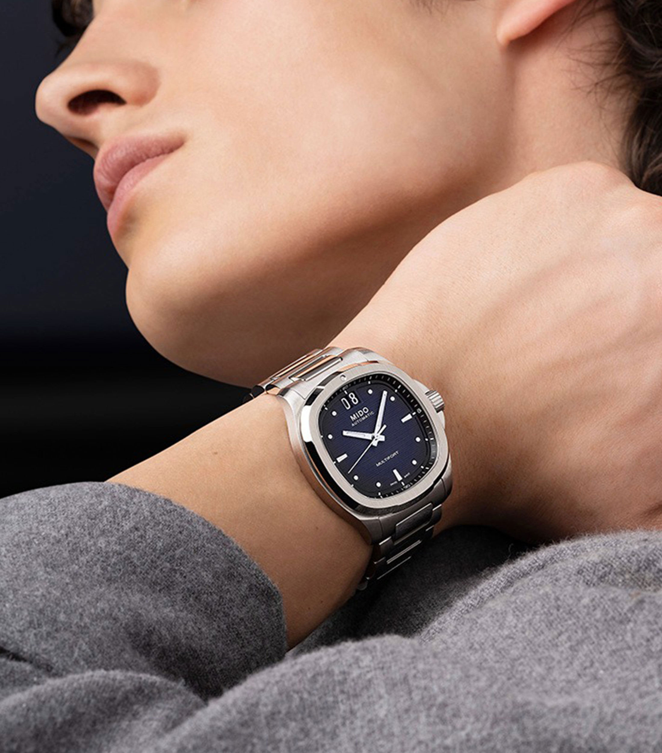 Reloj para Hombre Multifort TV De vestir, Gris