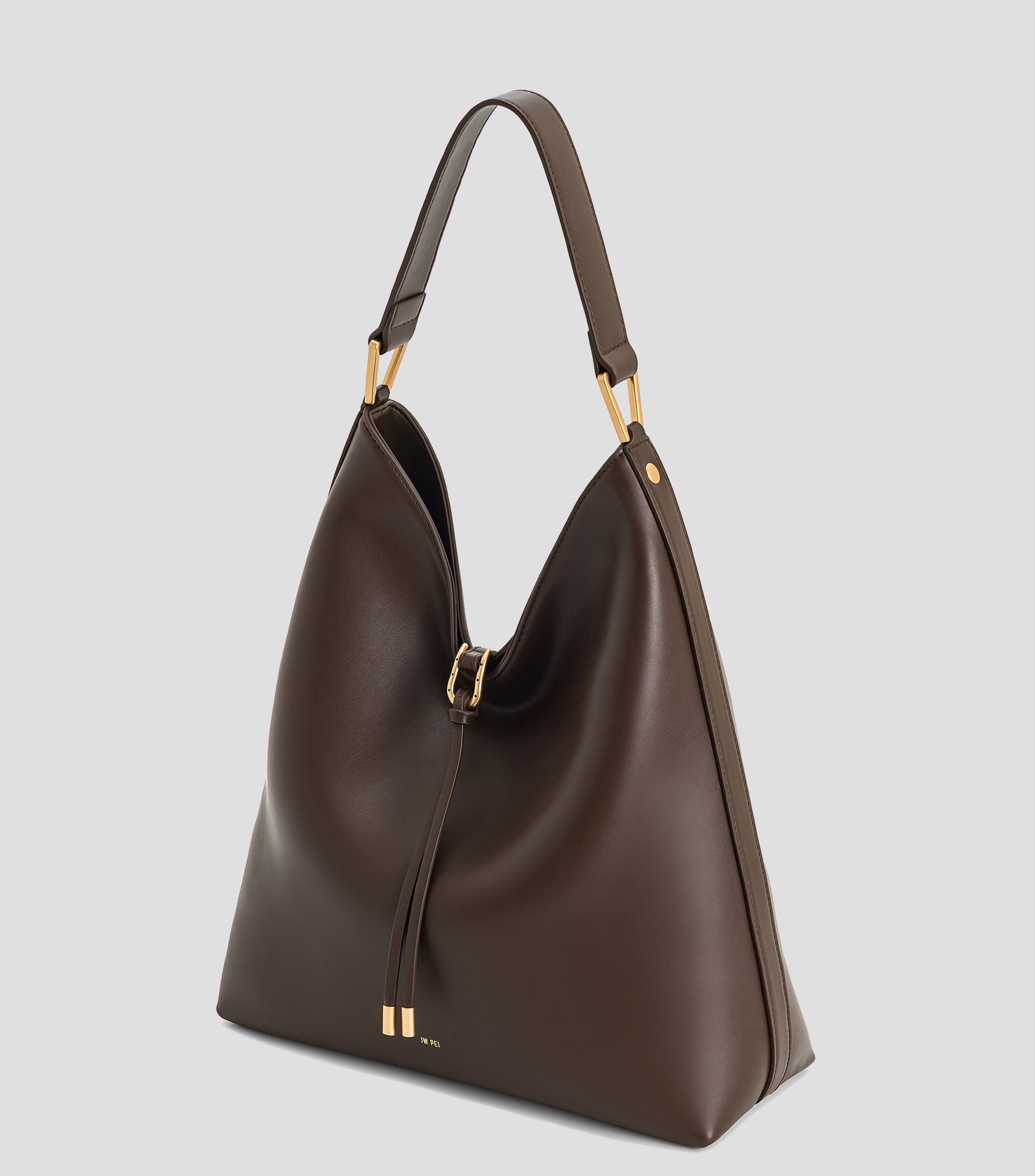 Bolsa hobo café Aria lisa Mujer