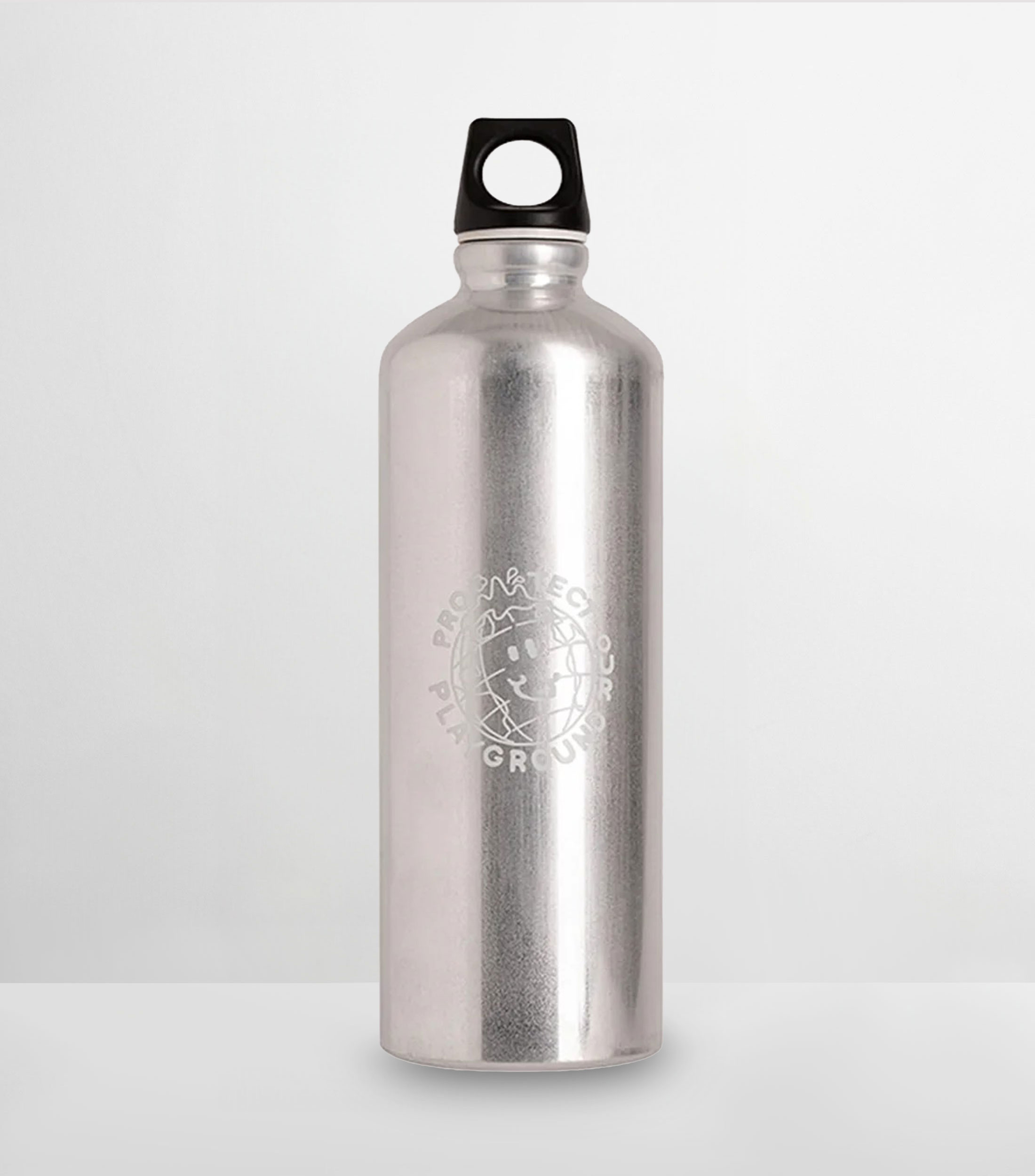 Botella en metal con tapa, 750 ml