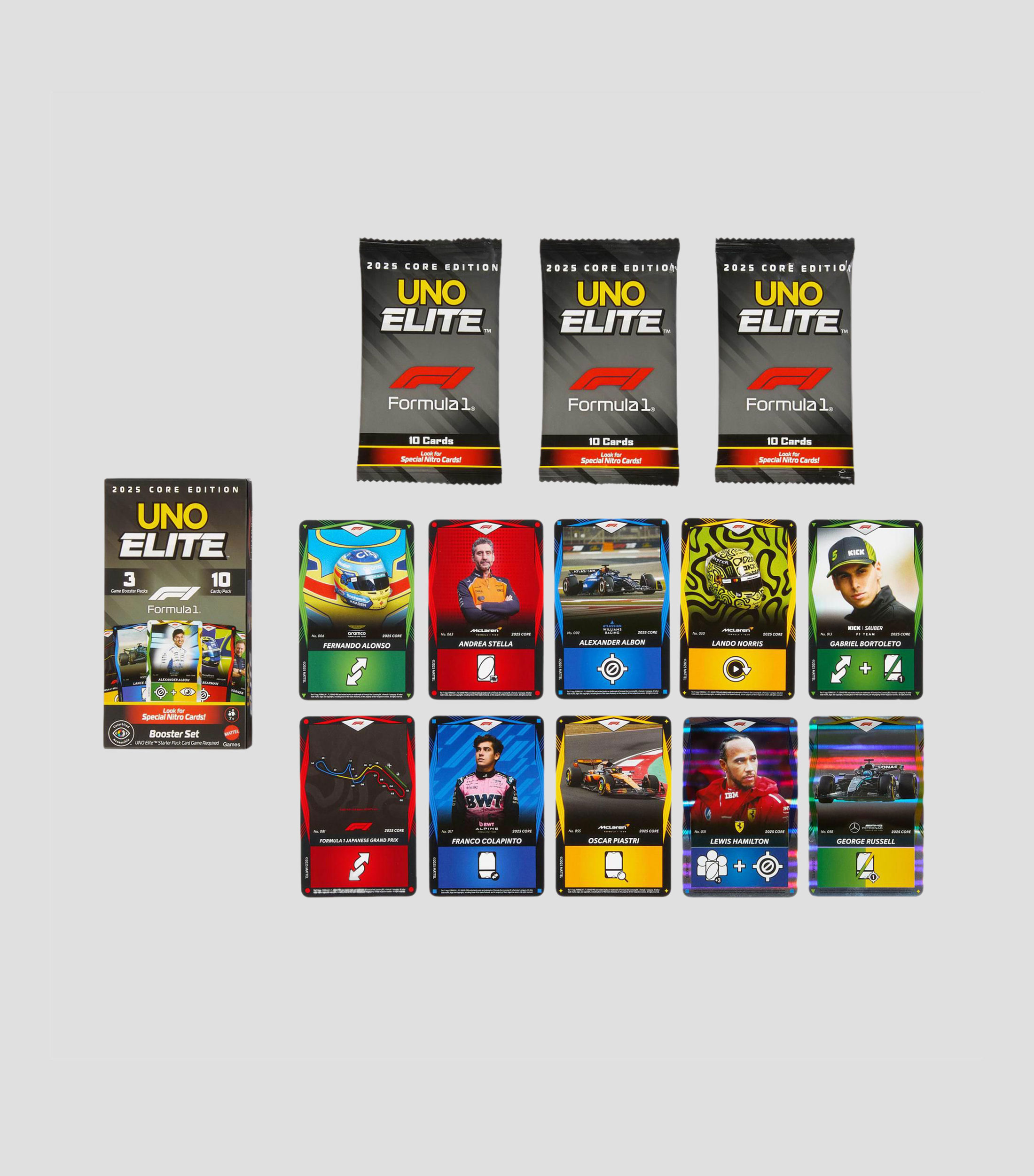 Juego de Mesa Booster Set UNO Elite F1