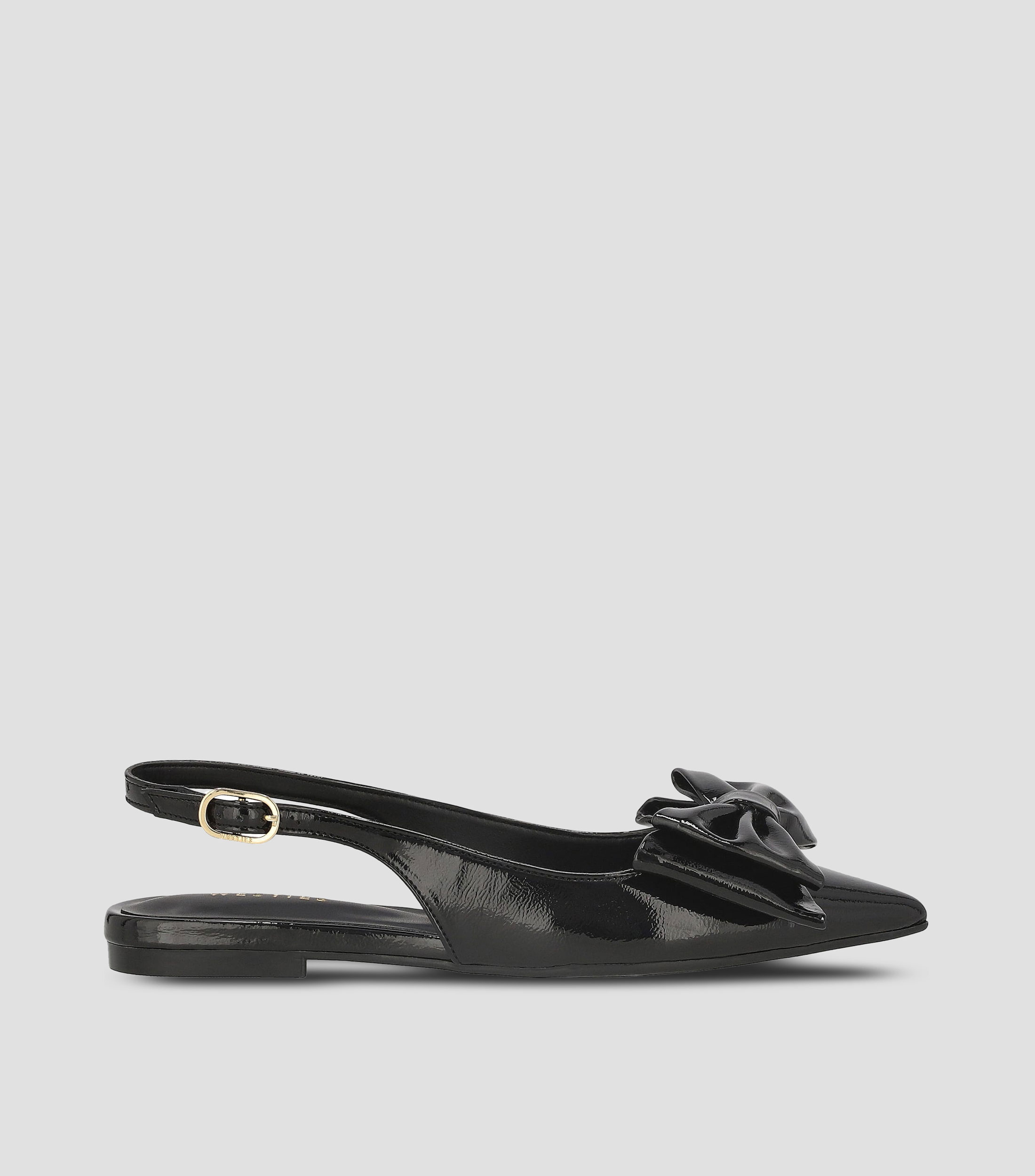 Flats slingback con mono Mujer