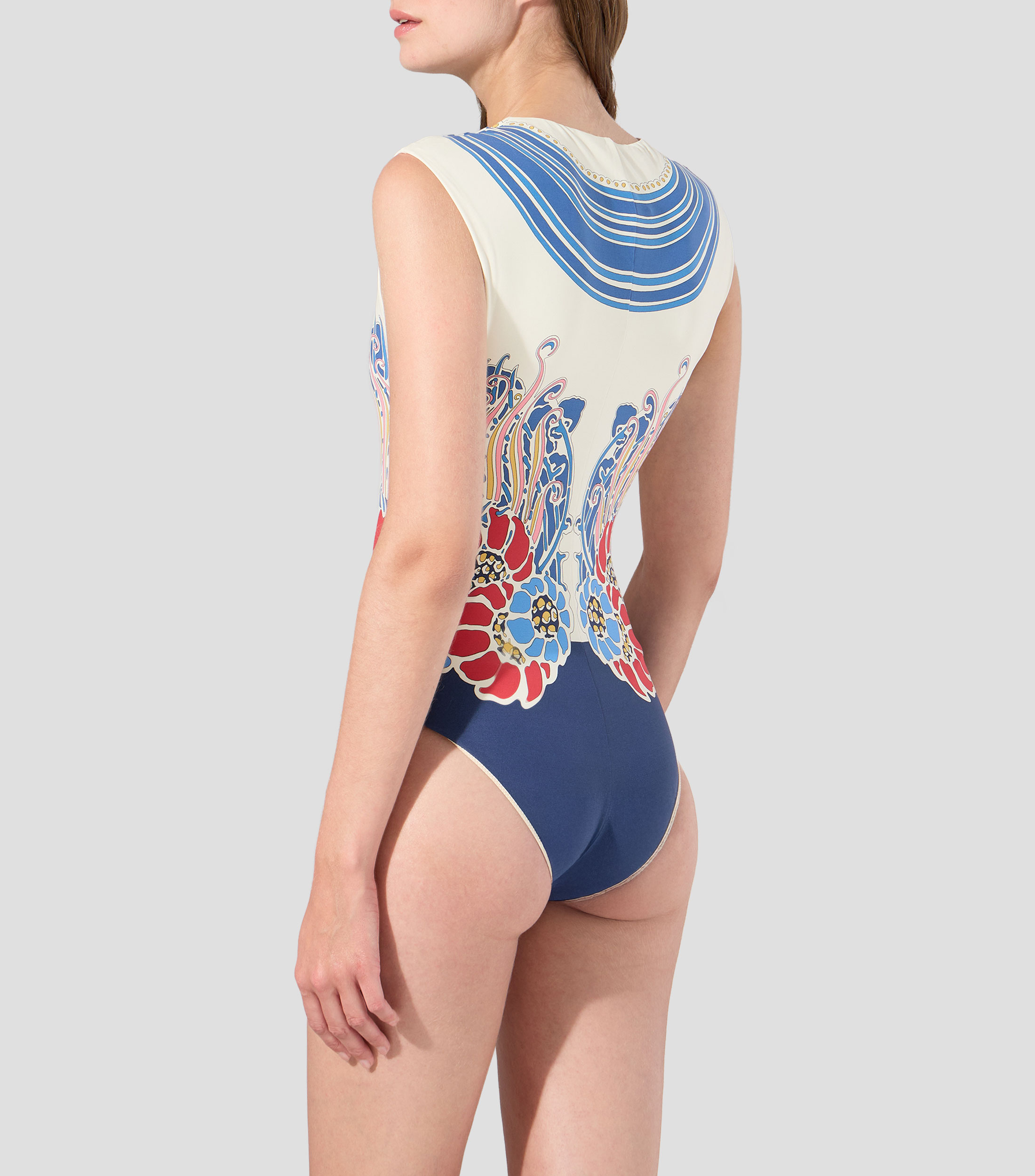 Traje de baño maillot Tutto estampado Mujer