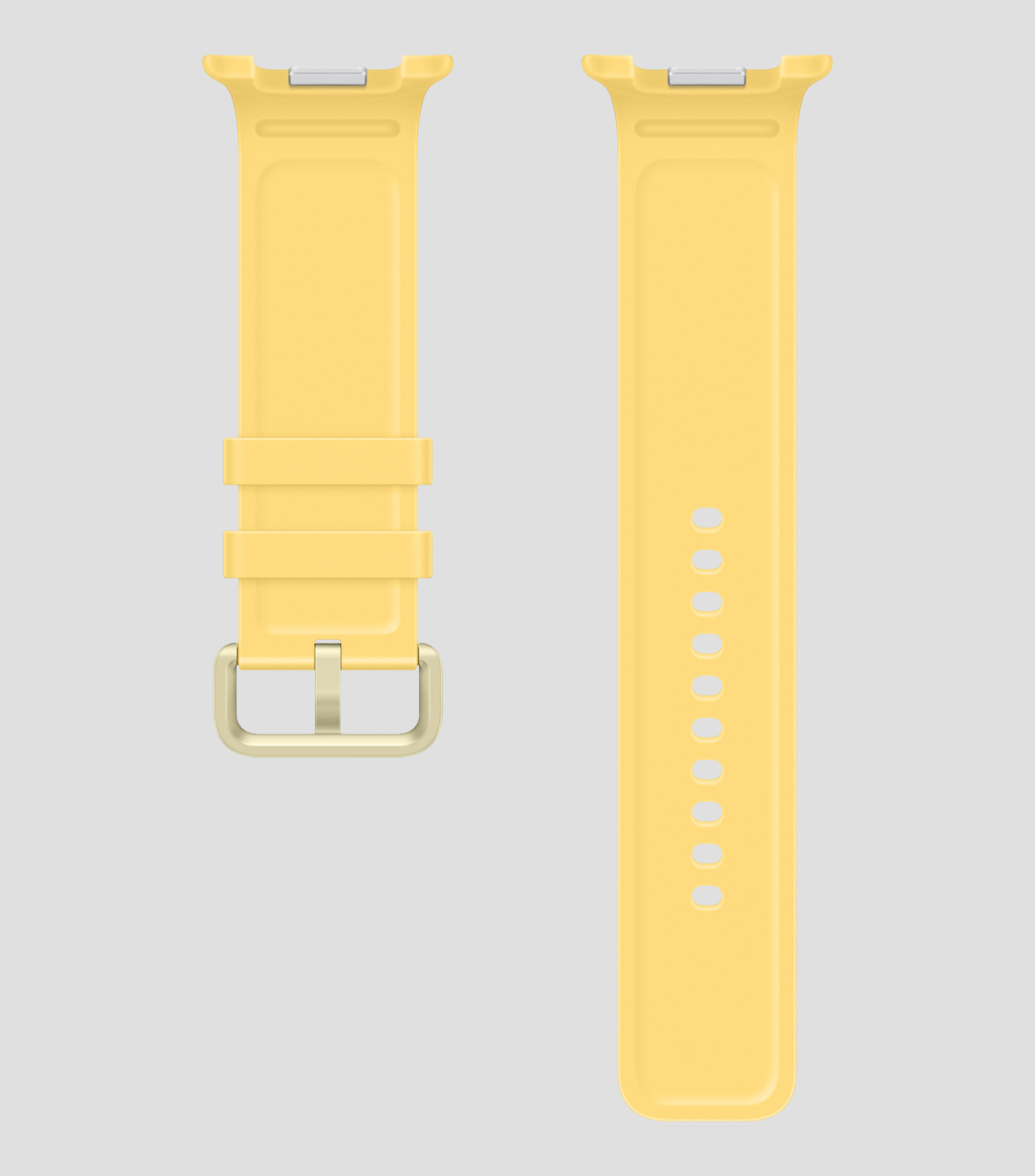 Correa para reloj Sport en caucho HNBR Amarillo