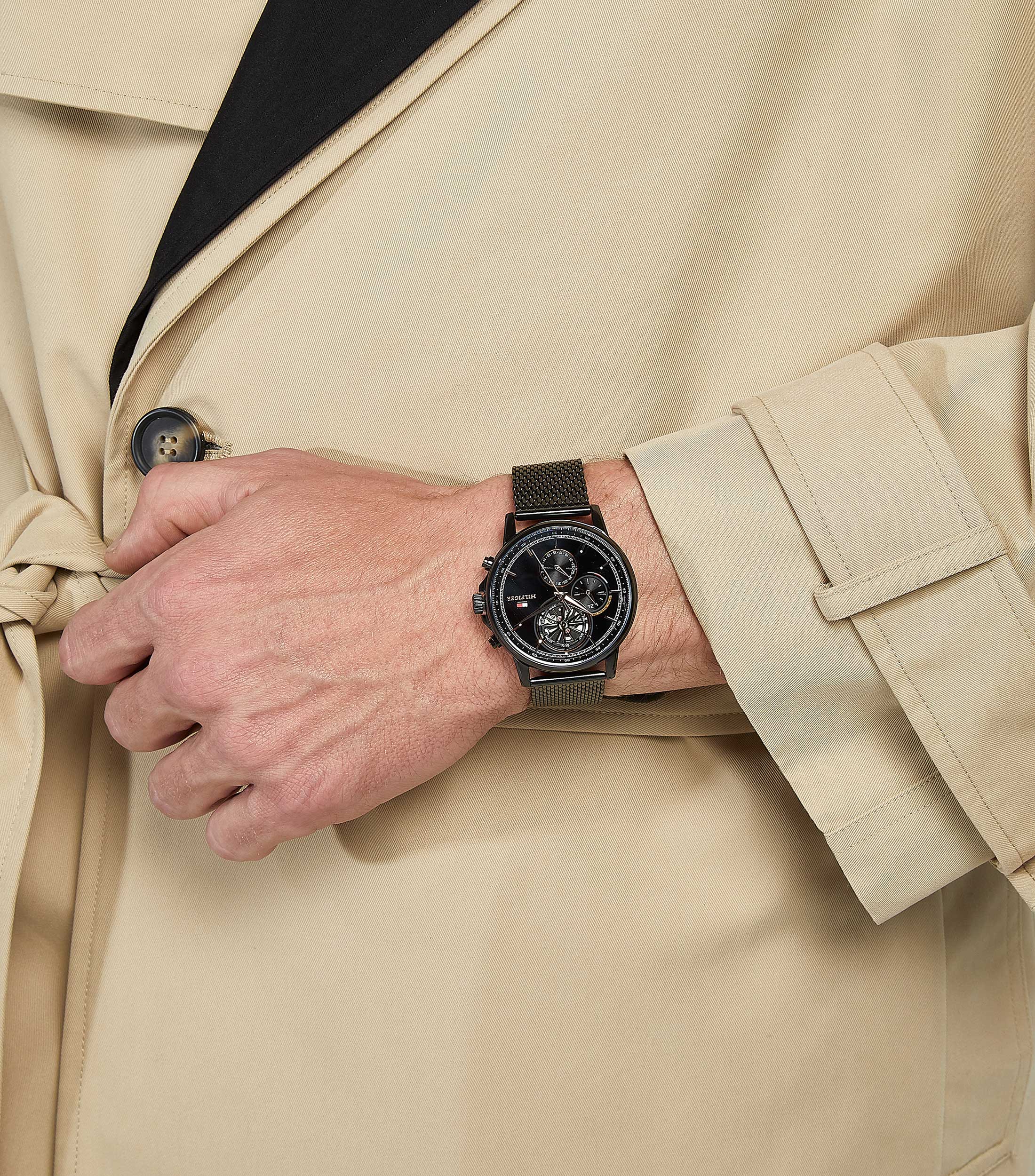 Reloj para Hombre Stewart Casual, Negro