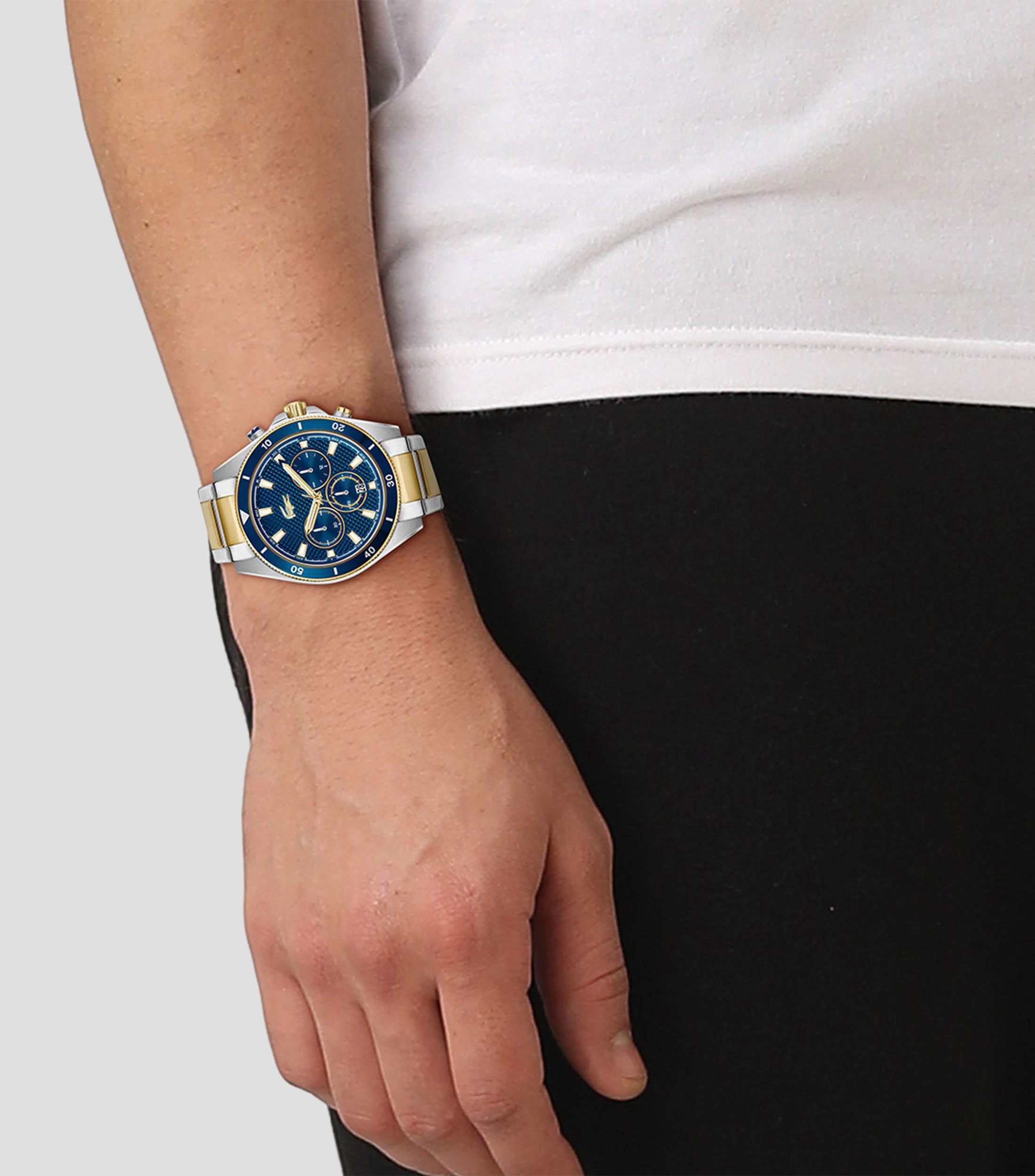 Reloj para hombre Mainsail casual Plateado, Dorado