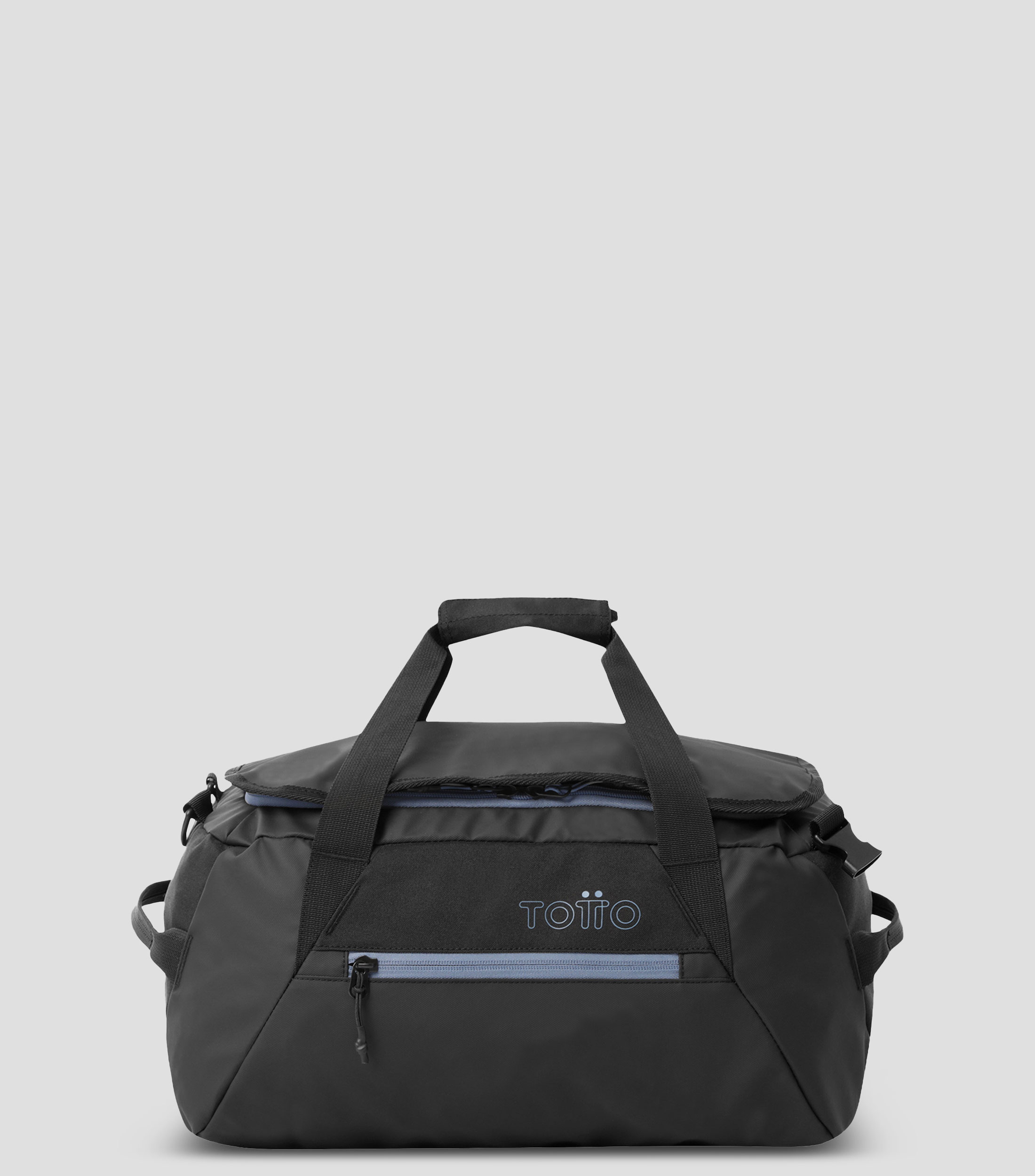 Maleta Duffle Bag Tula 2 en 1 Rever 35, Negro/azul