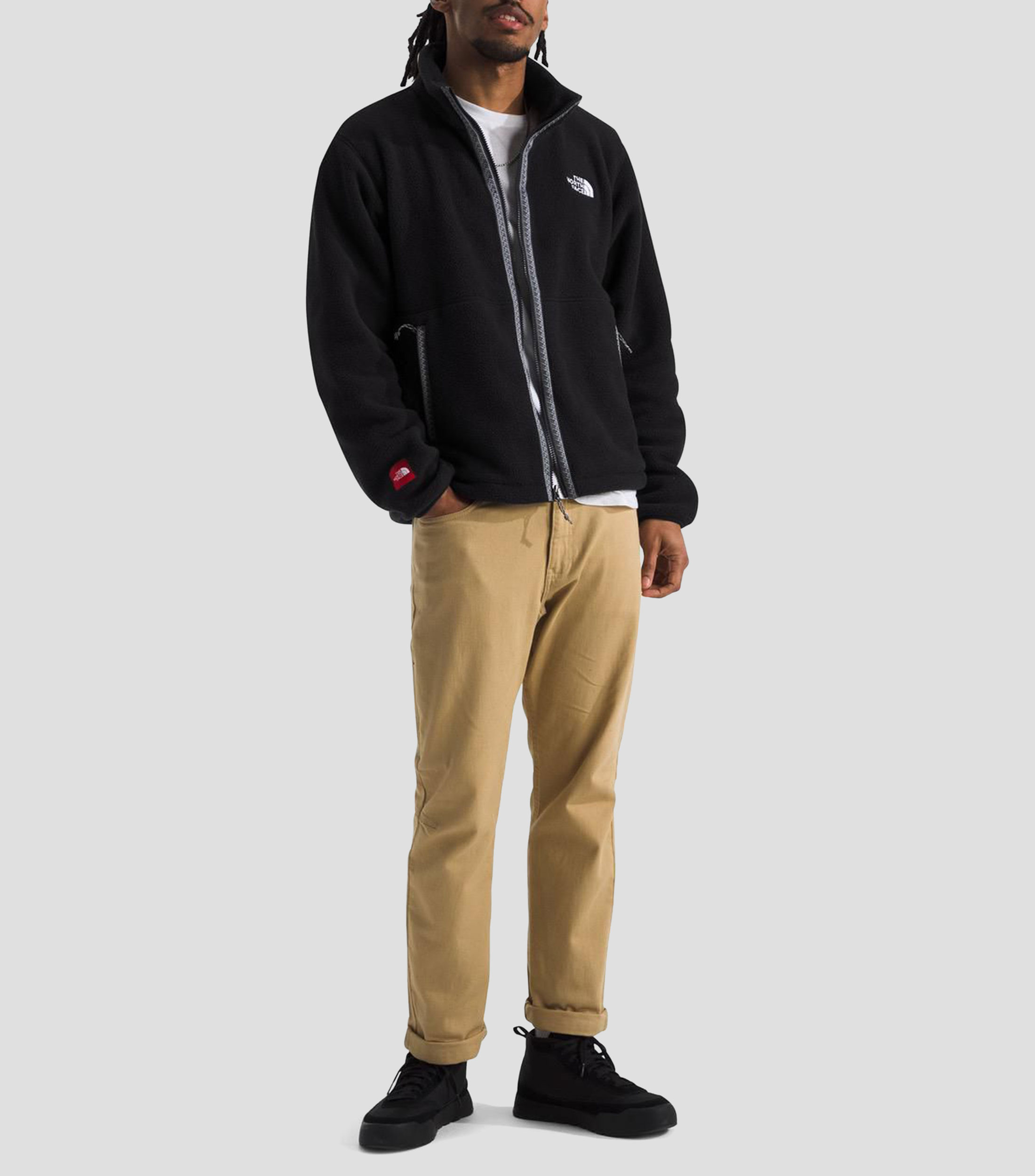 Chamarra TNF Fleeski con capucha Hombre