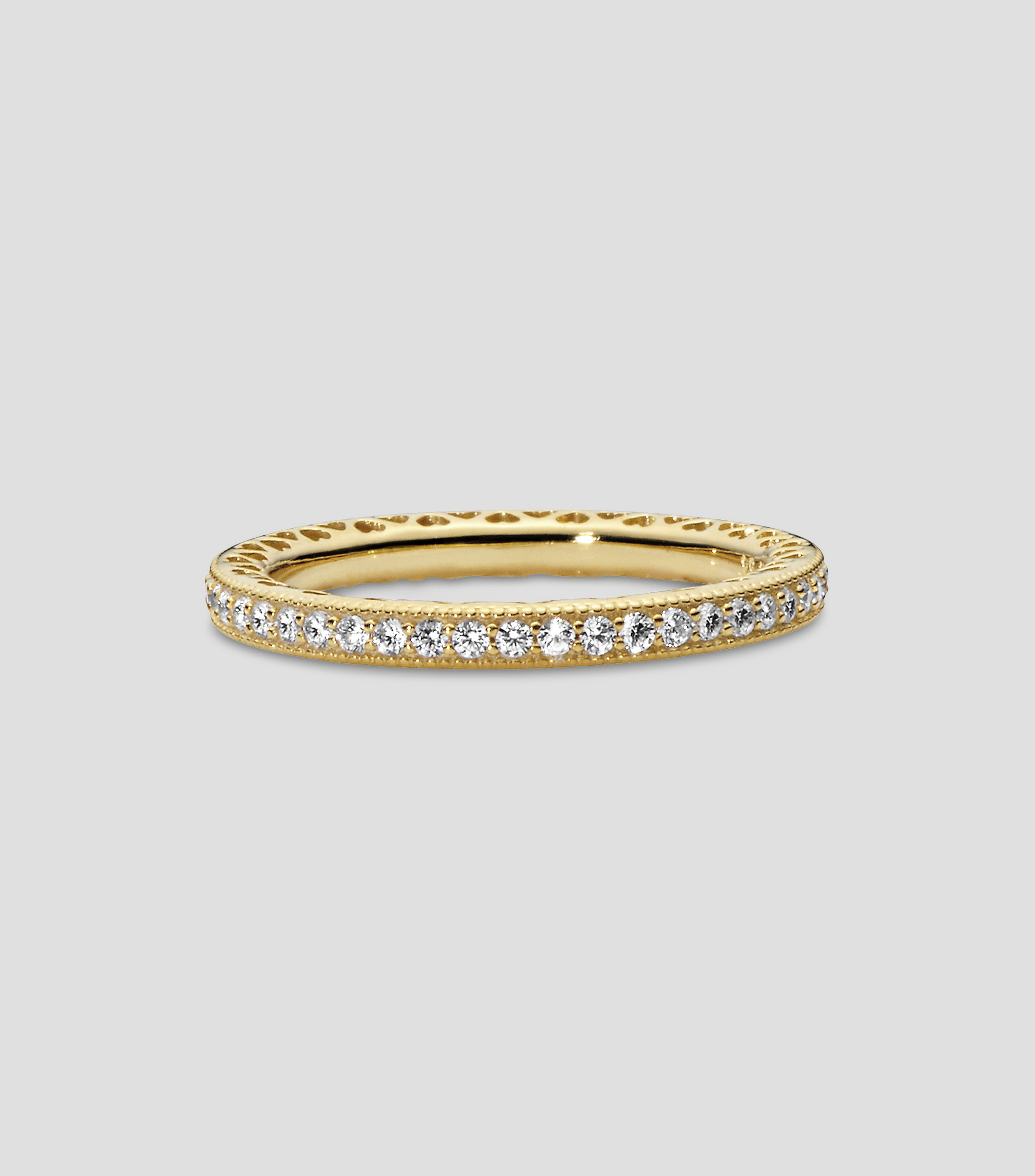 Anillo Pandora Rose con circonitas Mujer