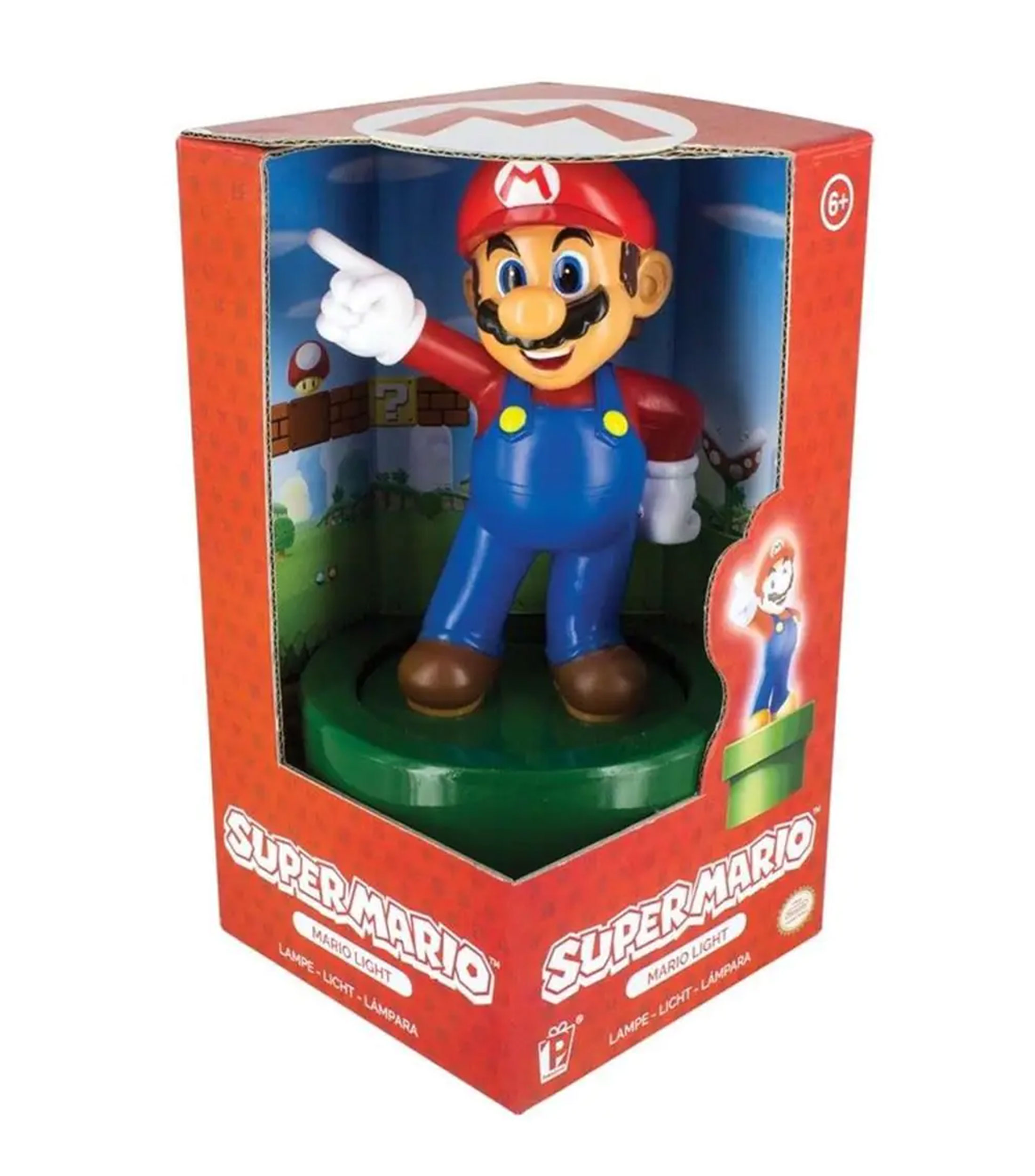 Lámpara de mesa Super Mario