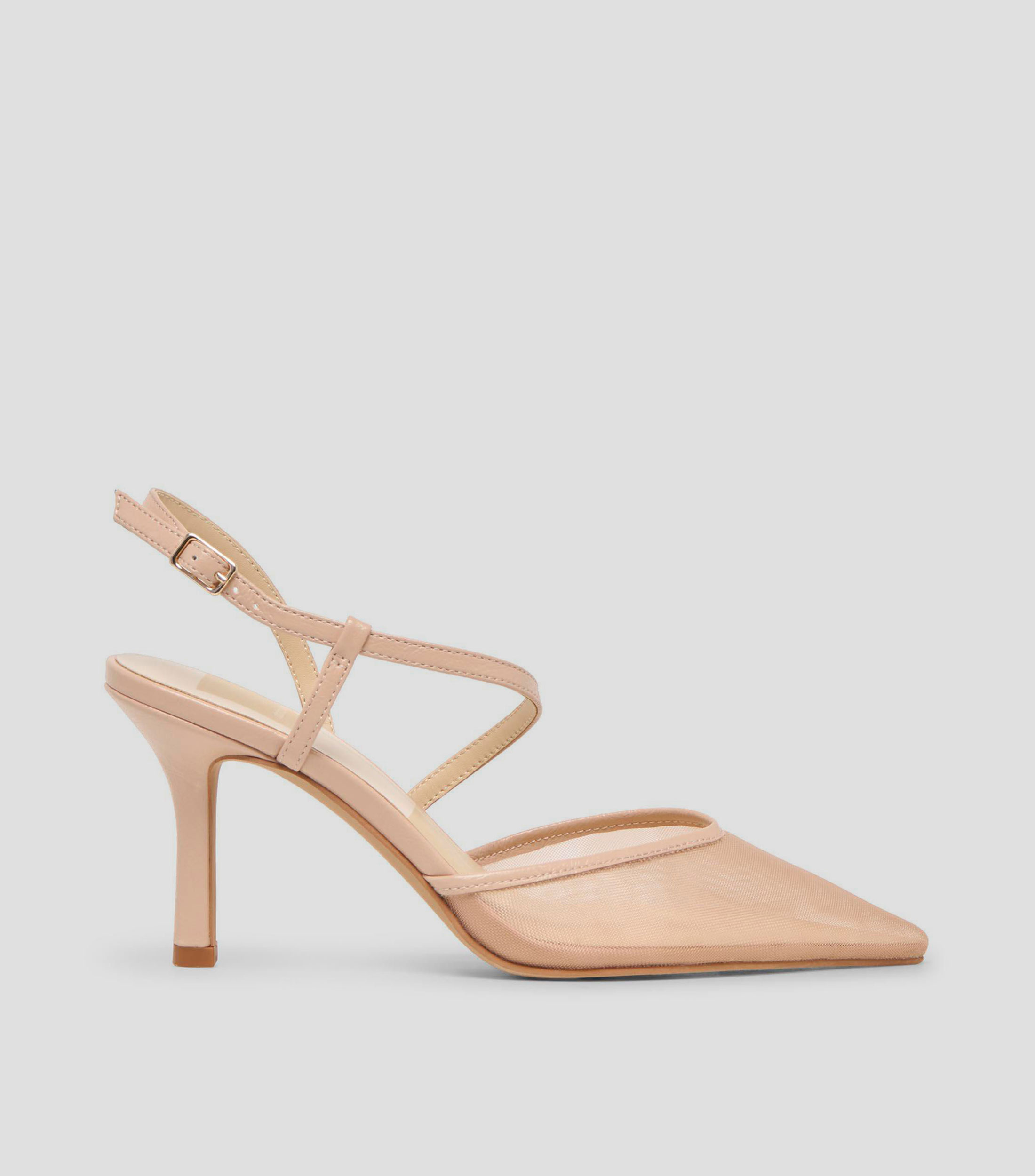 Zapatillas Kamra Mesh 251 Tacón Medio Delgado Mujer