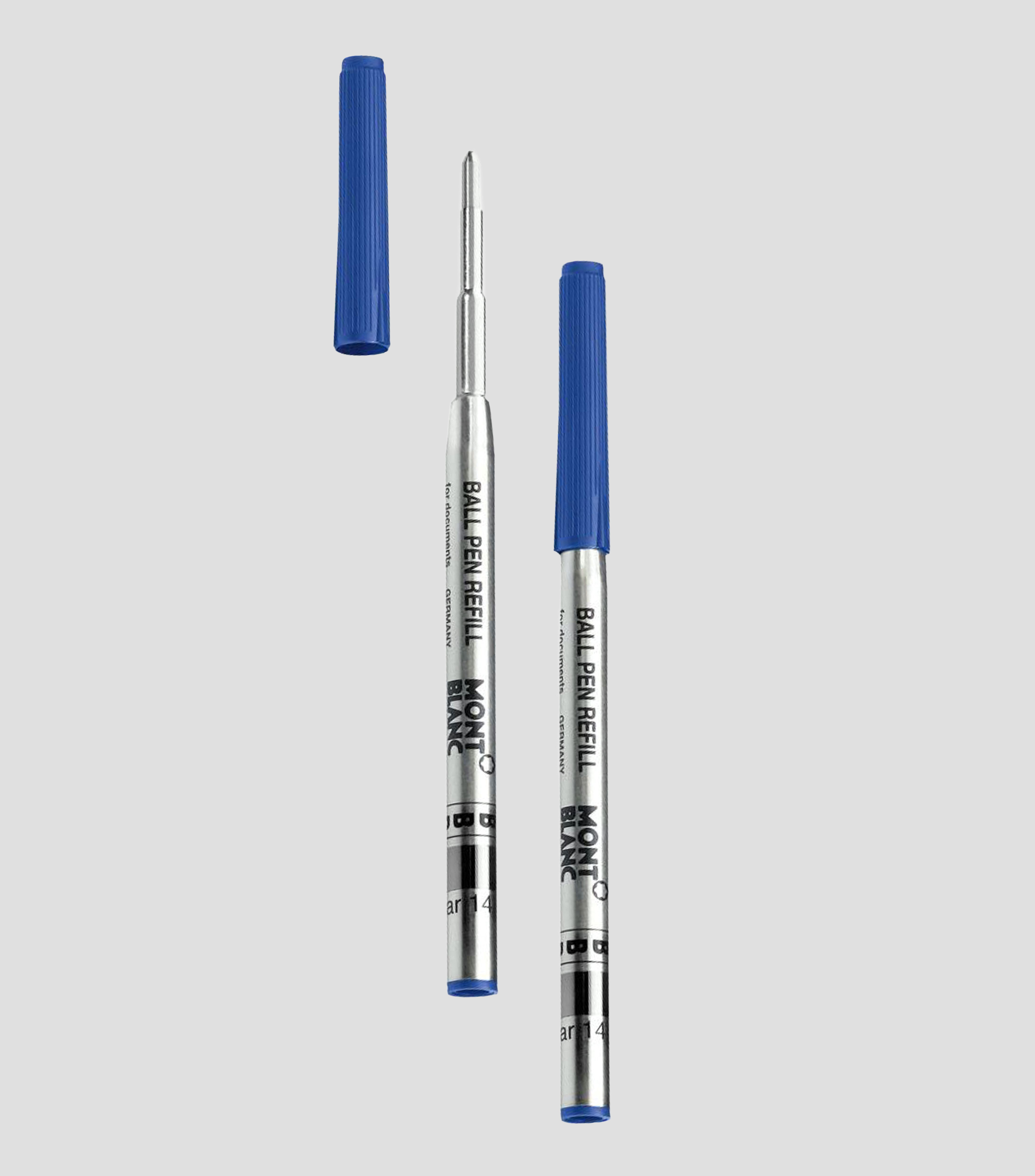 Recambios para bolígrafo 2x1 Montblanc, Royal Blue (B)