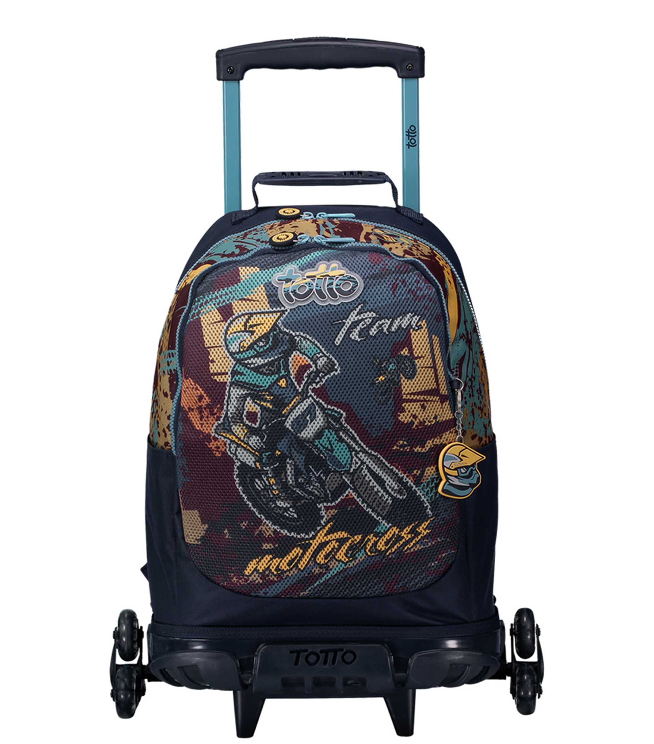 Mochila totto tres top ruedas