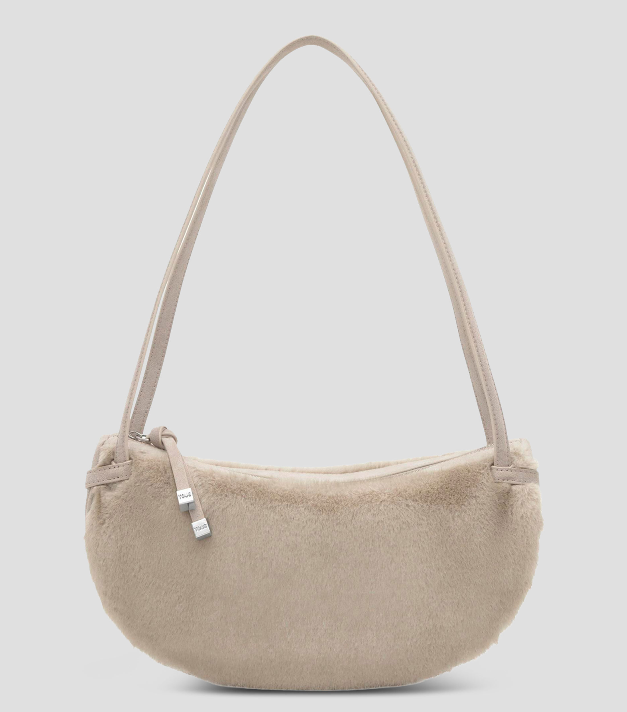 Bolsa shoulder en piel Halfmoon lisa Mujer