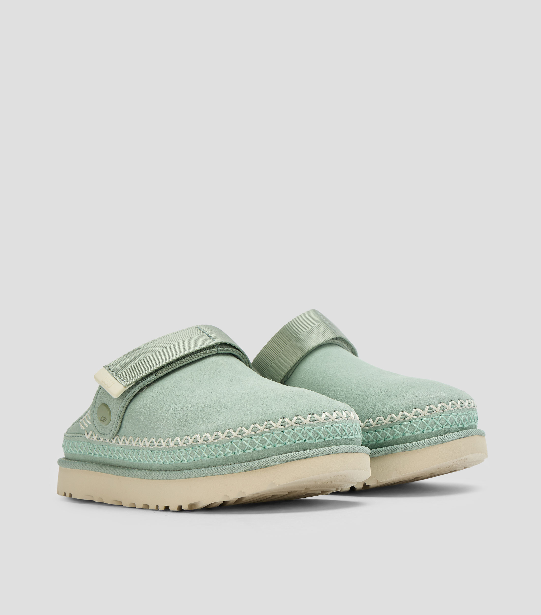 Pantuflas en piel Goldenstar Mujer