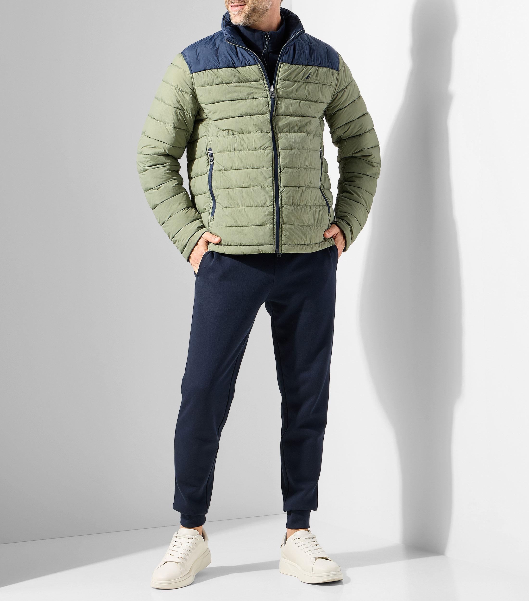 Chamarra puffer Hombre