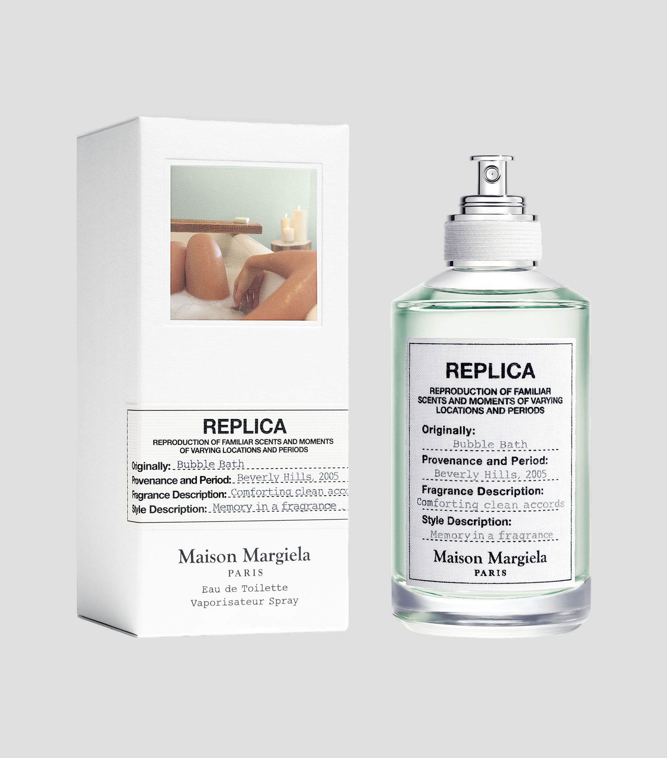 Perfume Replica Bubble Bath, Eau de Toilette, 100 ml Unisex