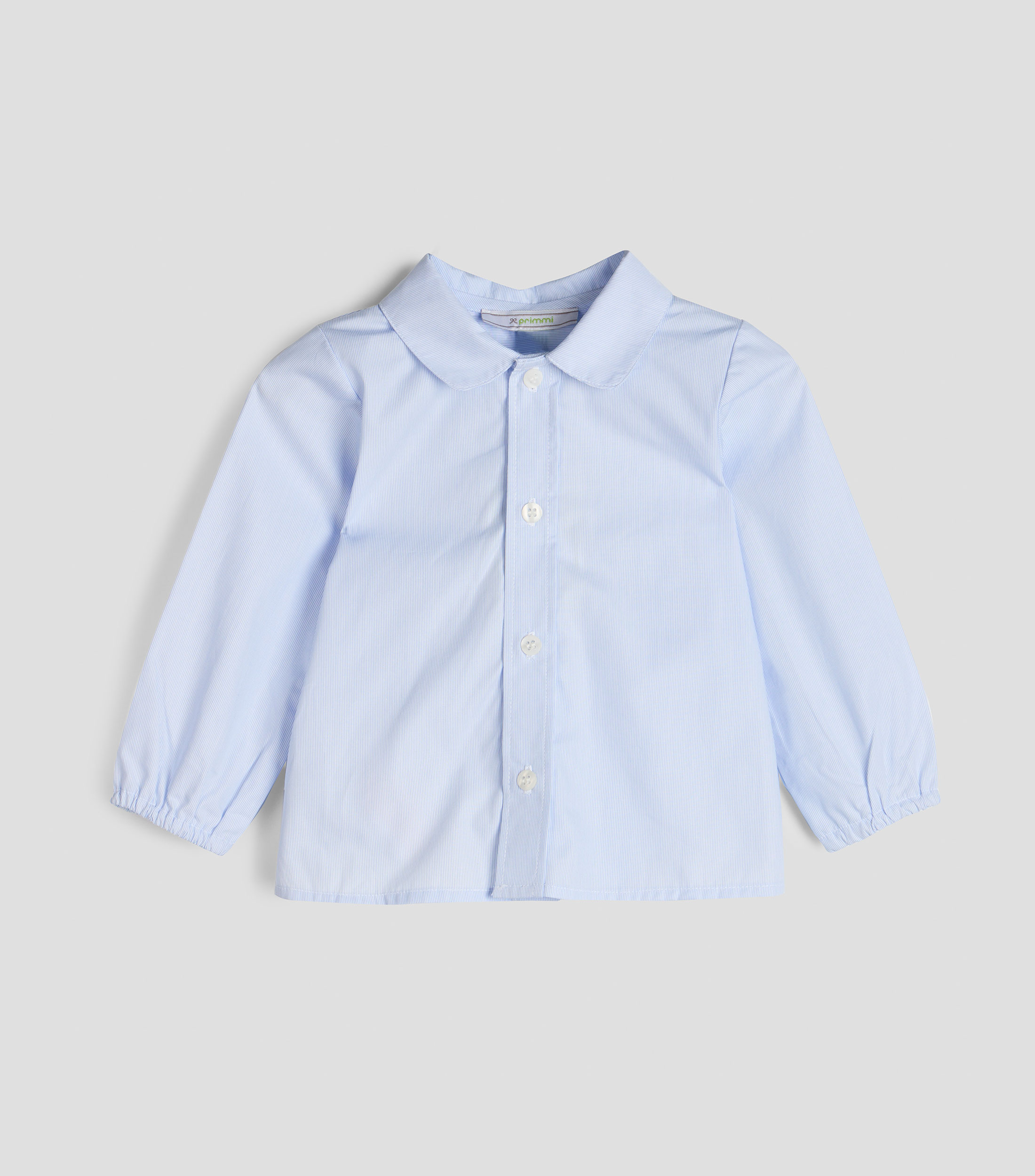Camisa a rayas manga larga Bebé