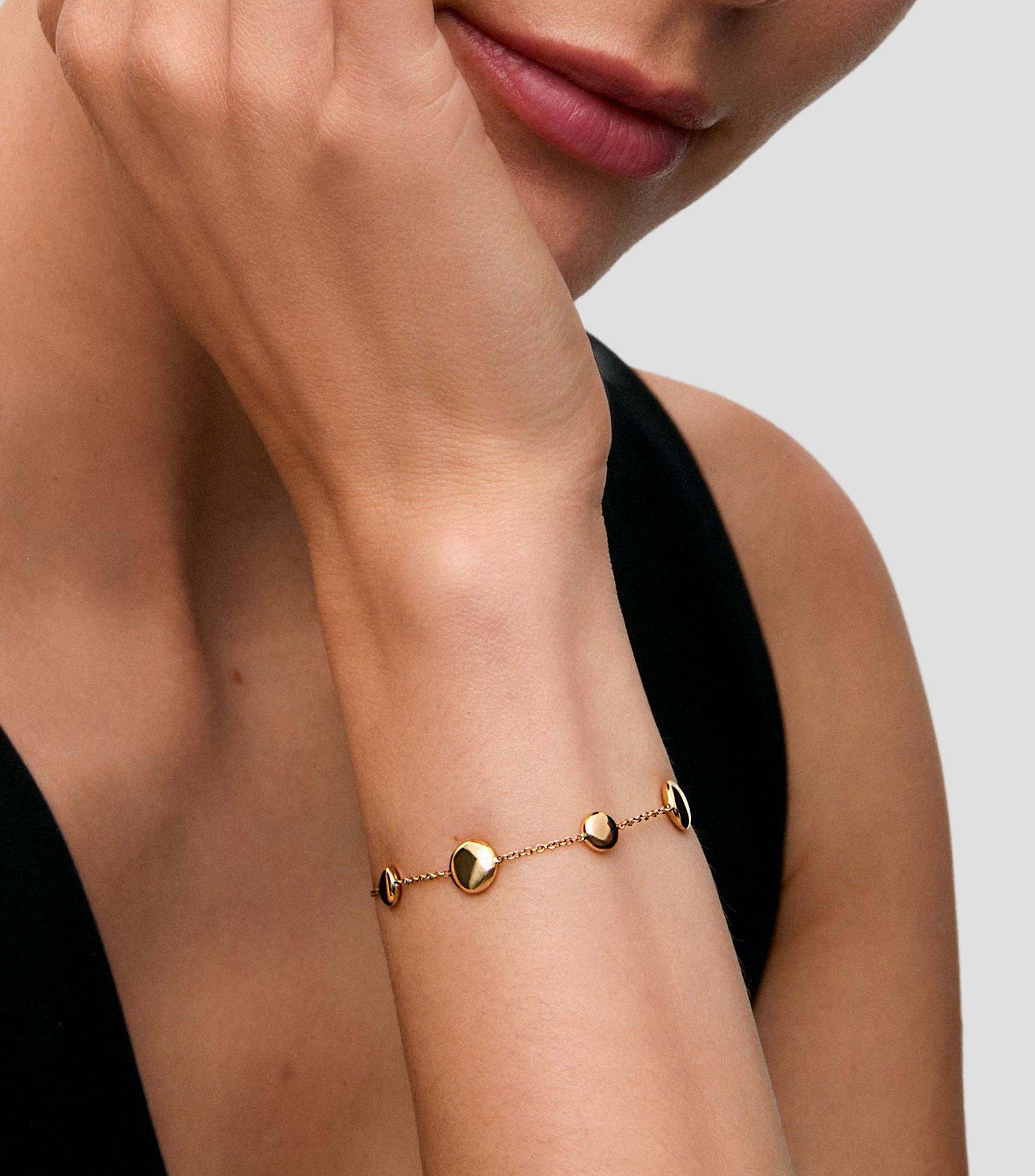 Brazalete en Oro amarillo de 18 Kilates Idalia Mujer