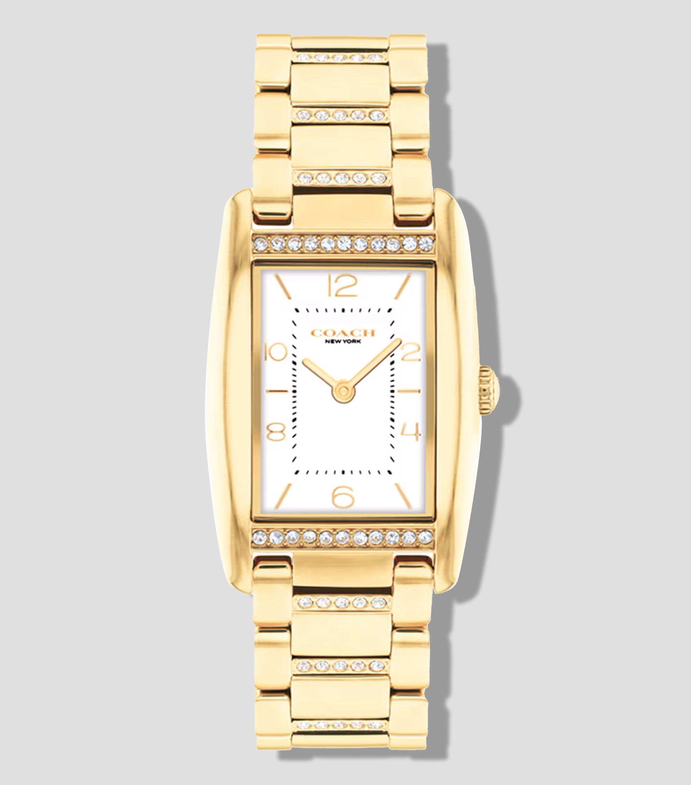 Reloj para Mujer Reese Casual Blanco, oro amarillo