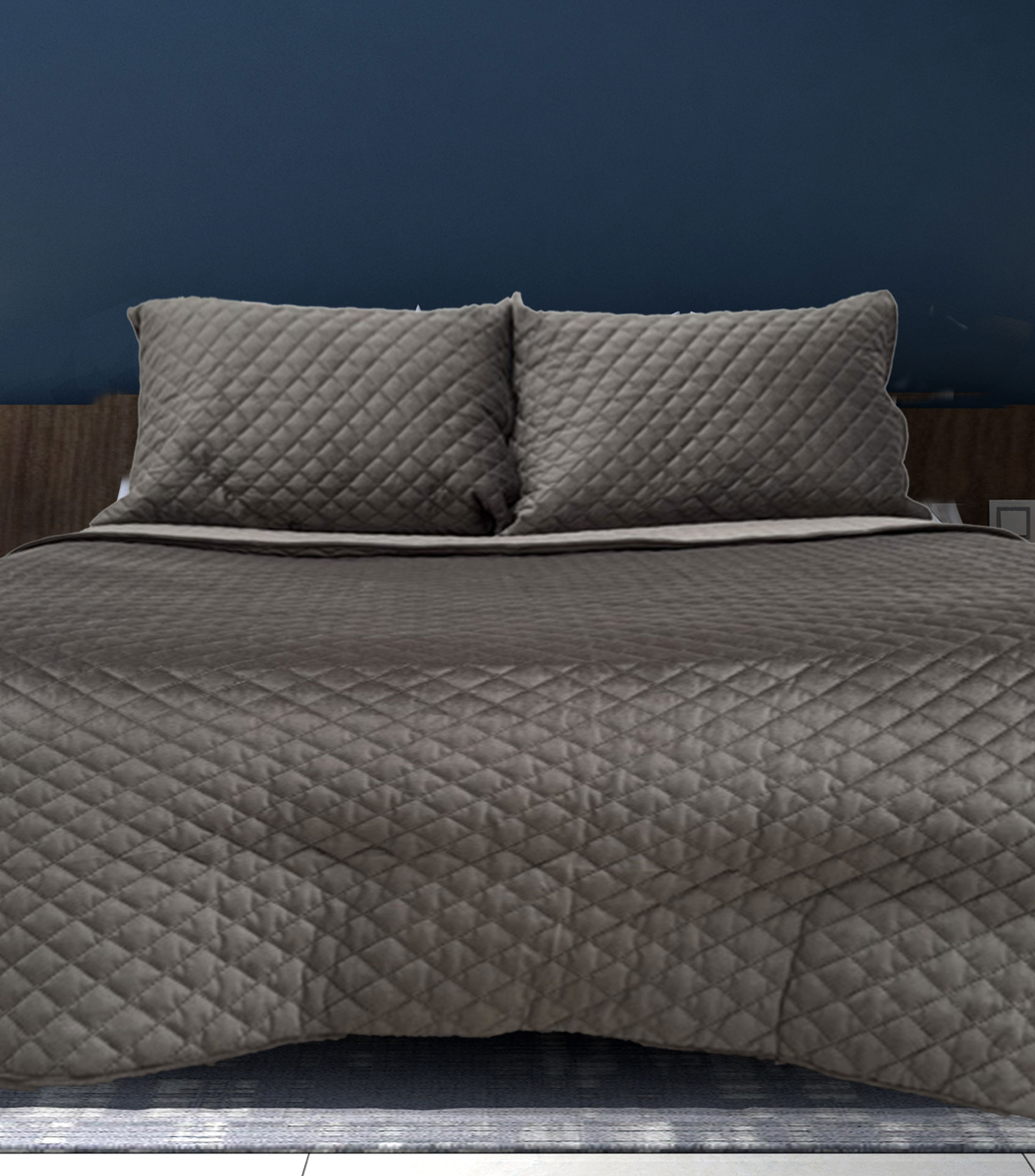 Quiltset Velvet Oxfordiamond Mat-Qs