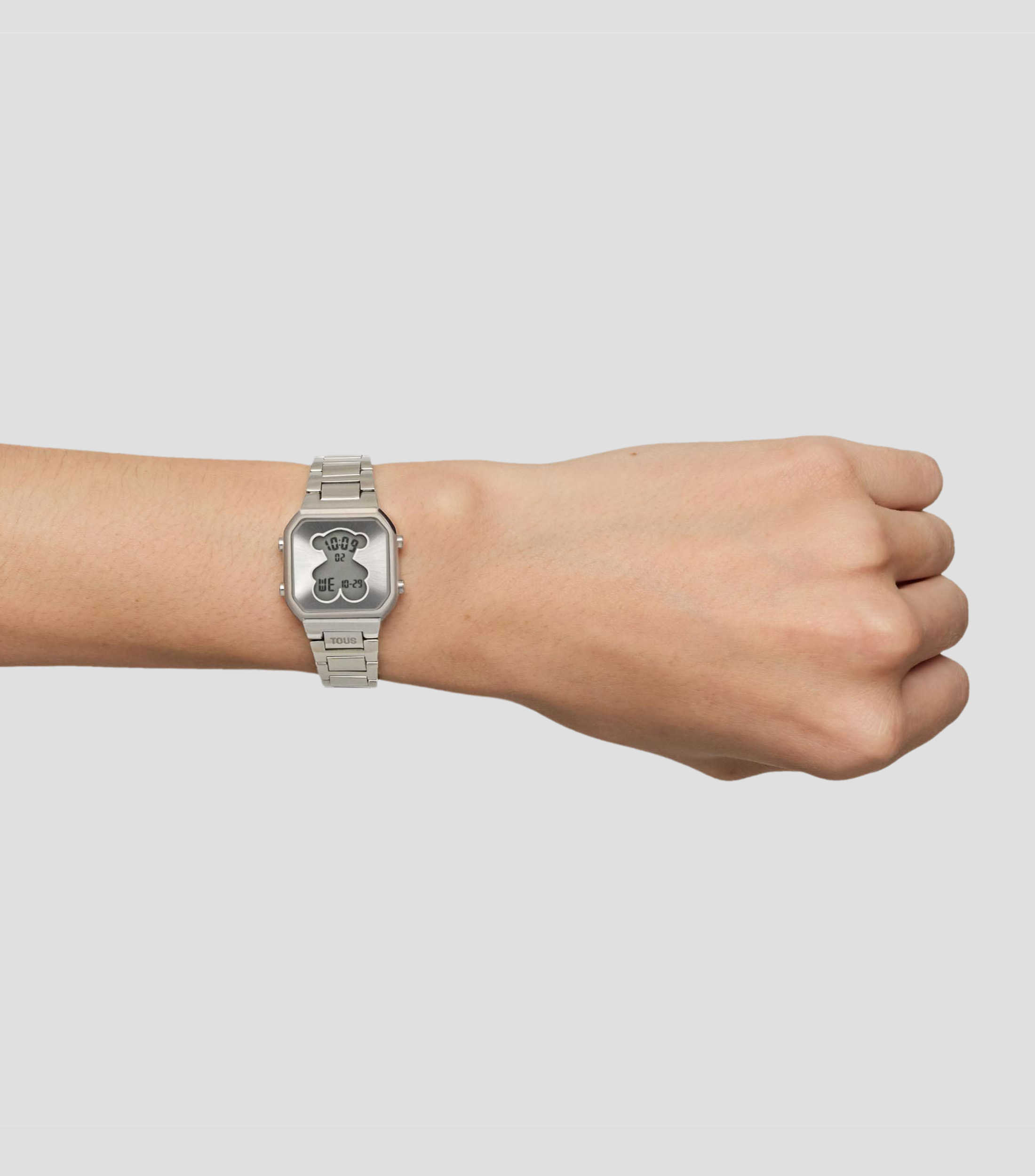Reloj para Mujer D-Bear Mini Clásico Plata