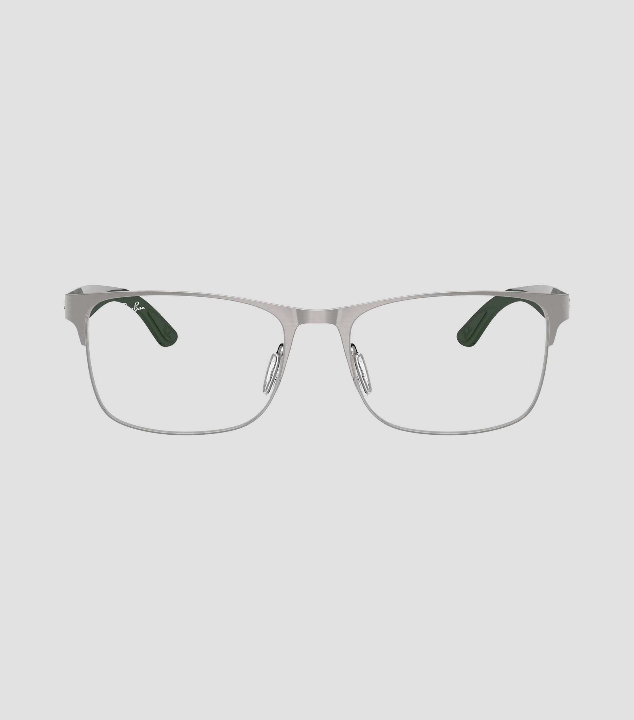 Lentes Oftálmicos rectangulares grises Unisex
