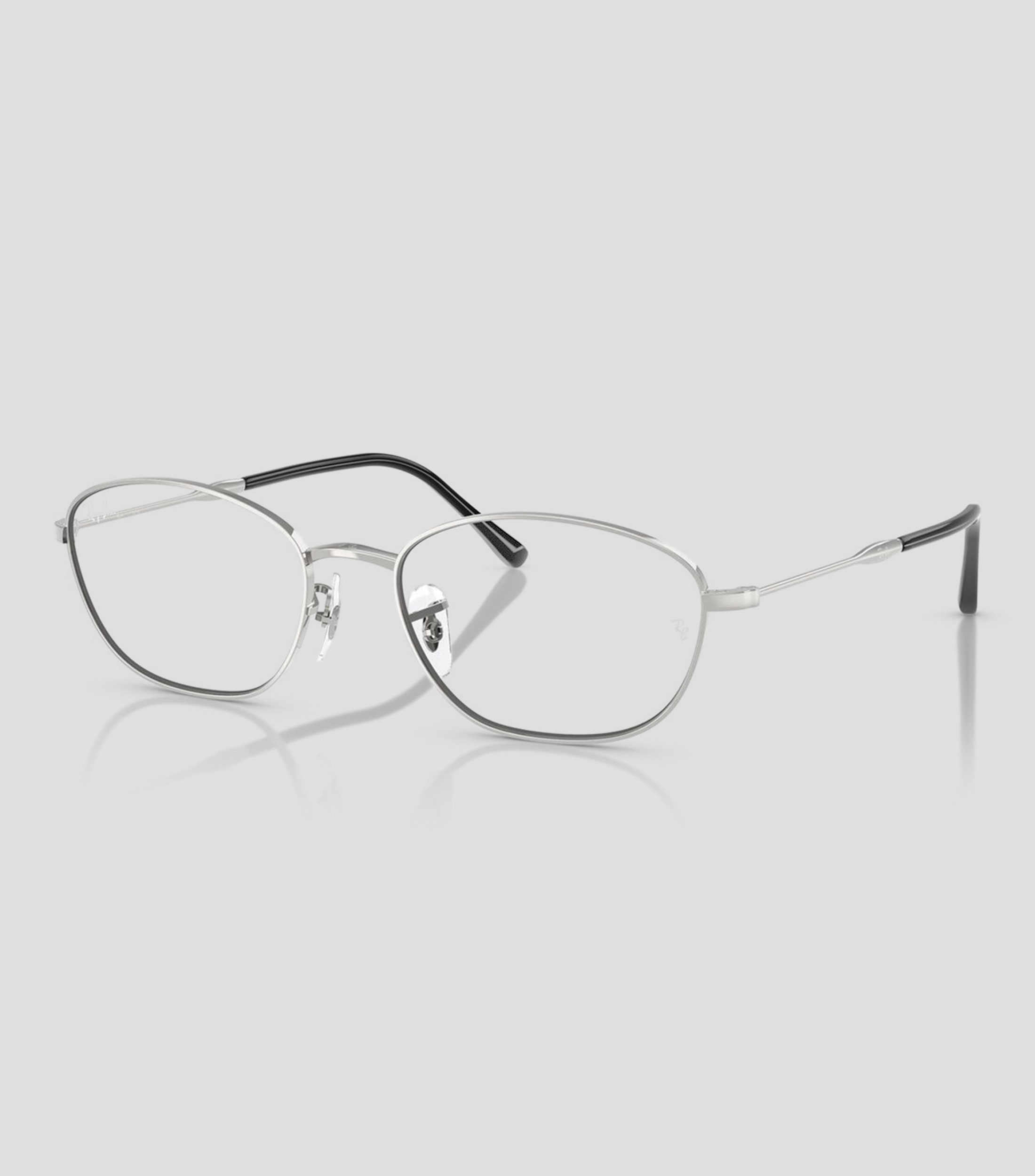 Lentes oftálmicos Irregulares Optics Plateados Mujer