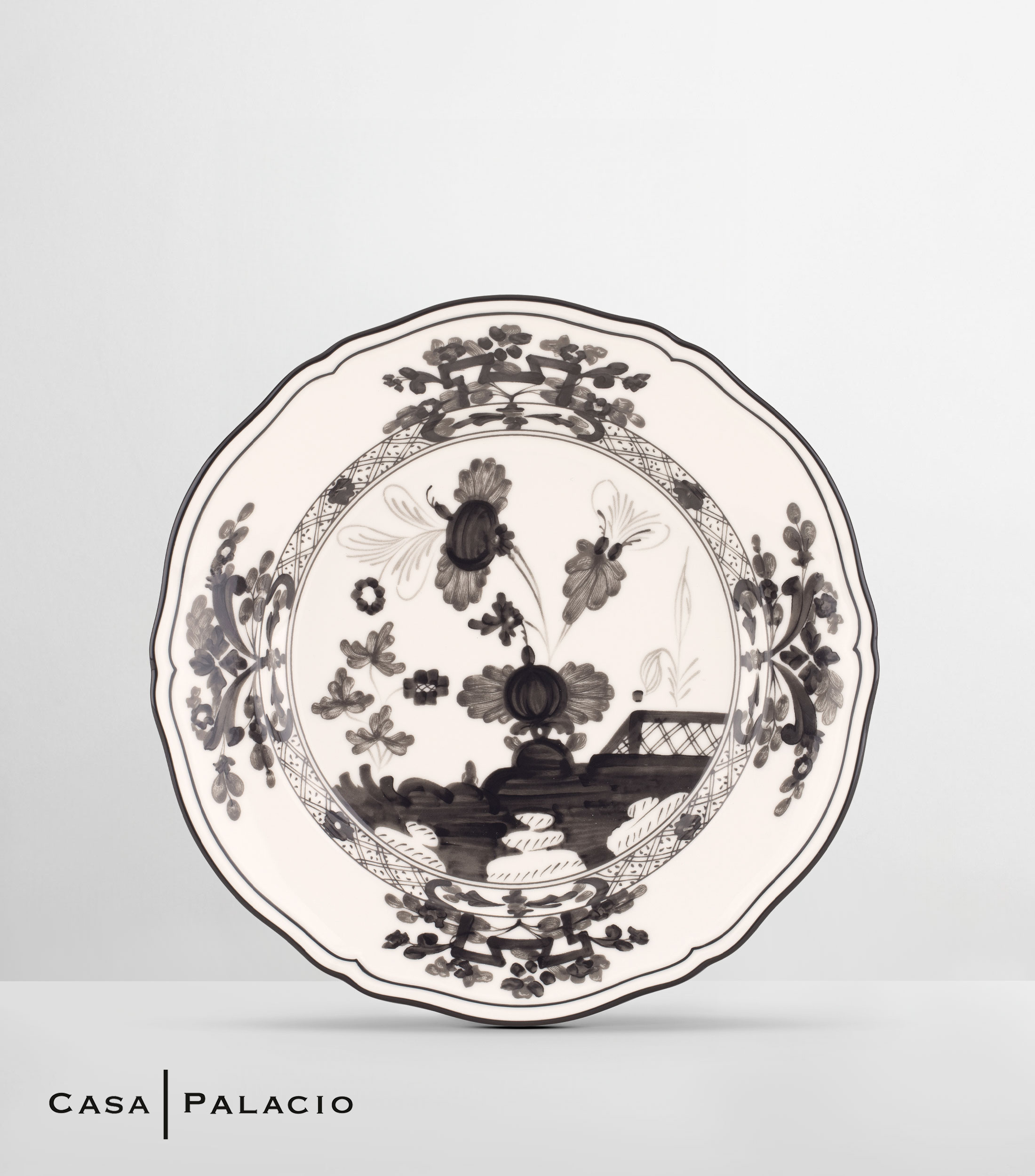 Plato para postre Oriente Italiano Albus en porcelana