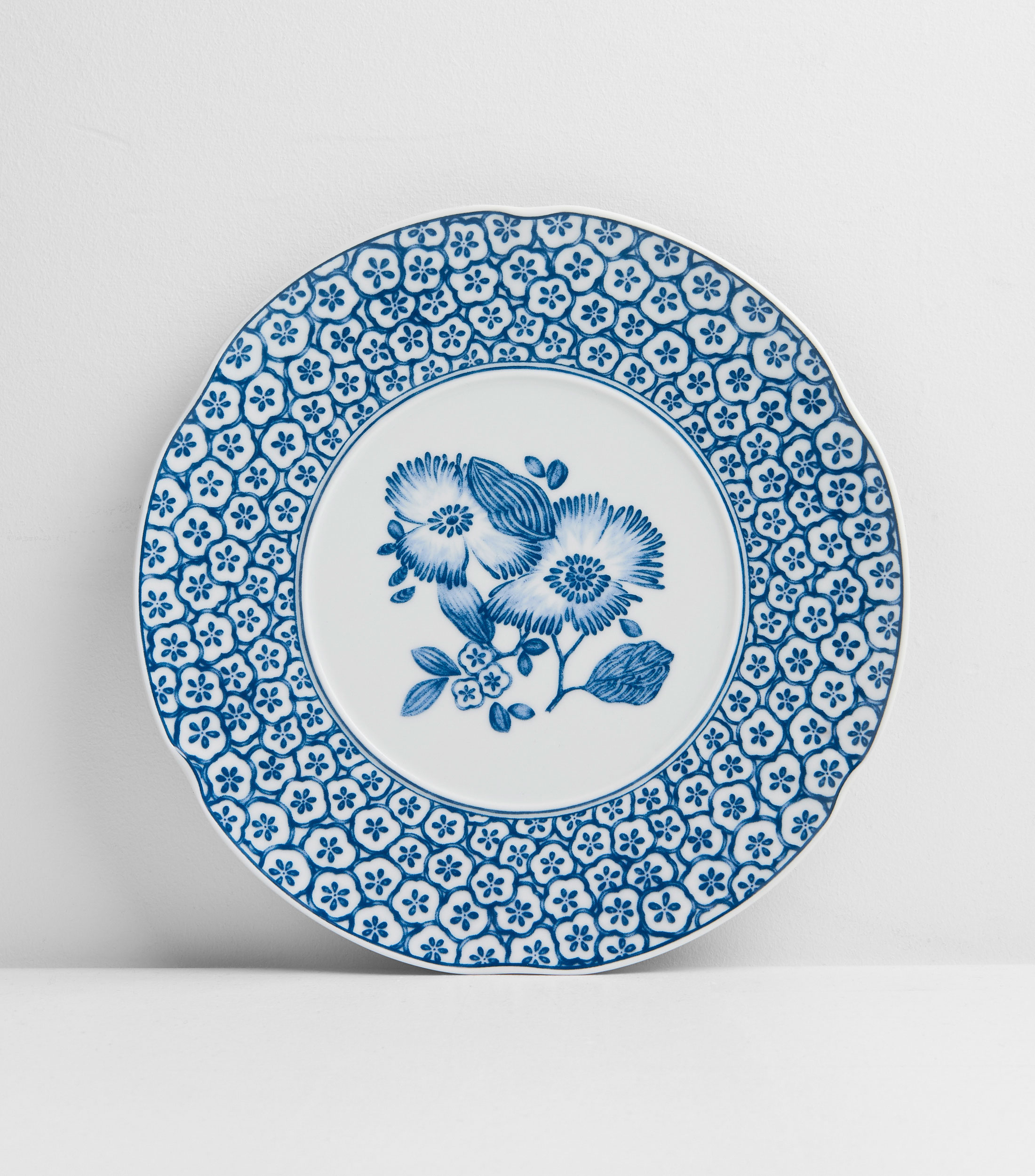 Plato para postre Coralina liso